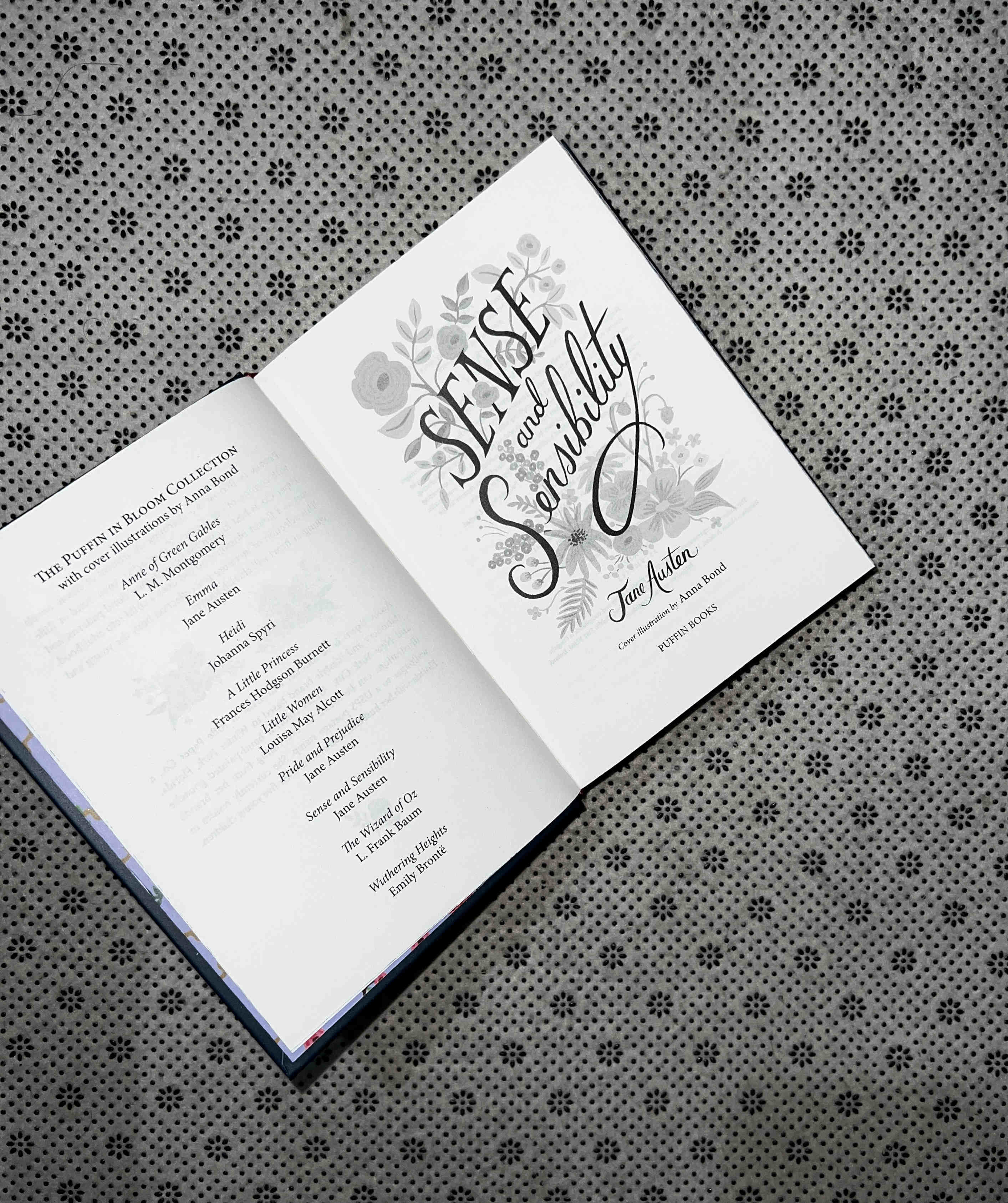 SENSE AND SENSIBILITY (Puffin In Bloom) by Jane Austen