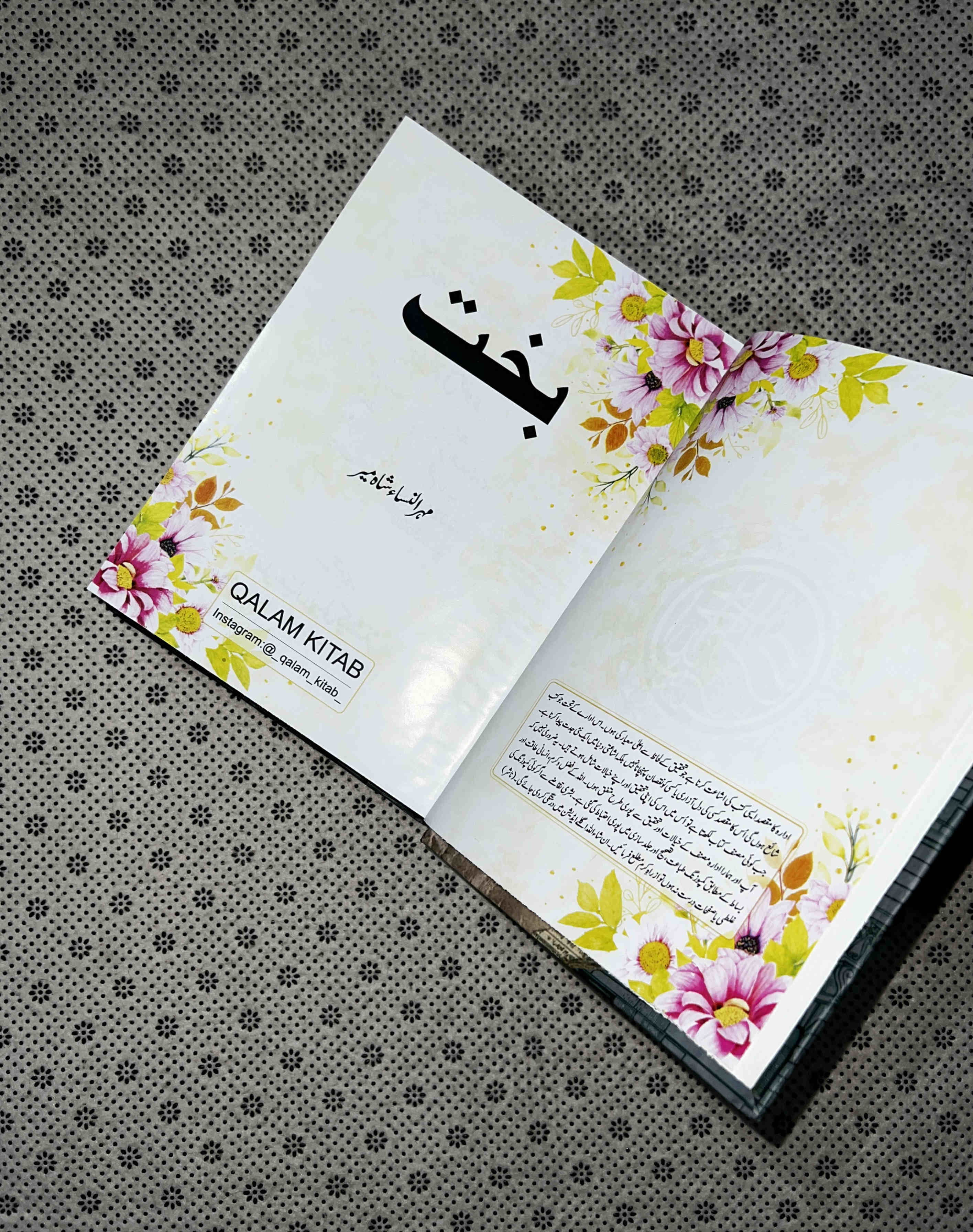 BAKHT by Mehrulnisa Shahmeer