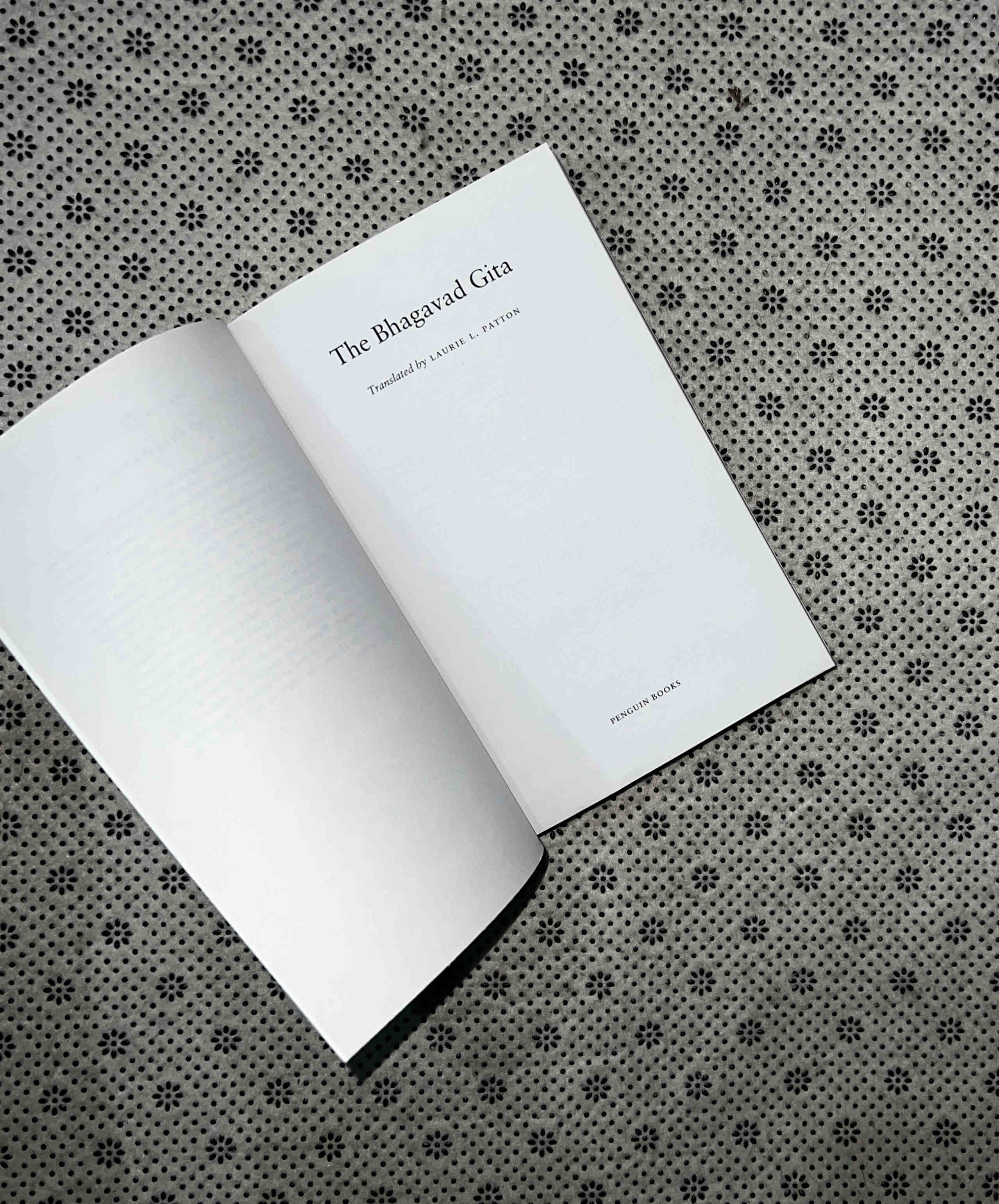 THE BHAGAVAD GITA by Laurie L. Patton