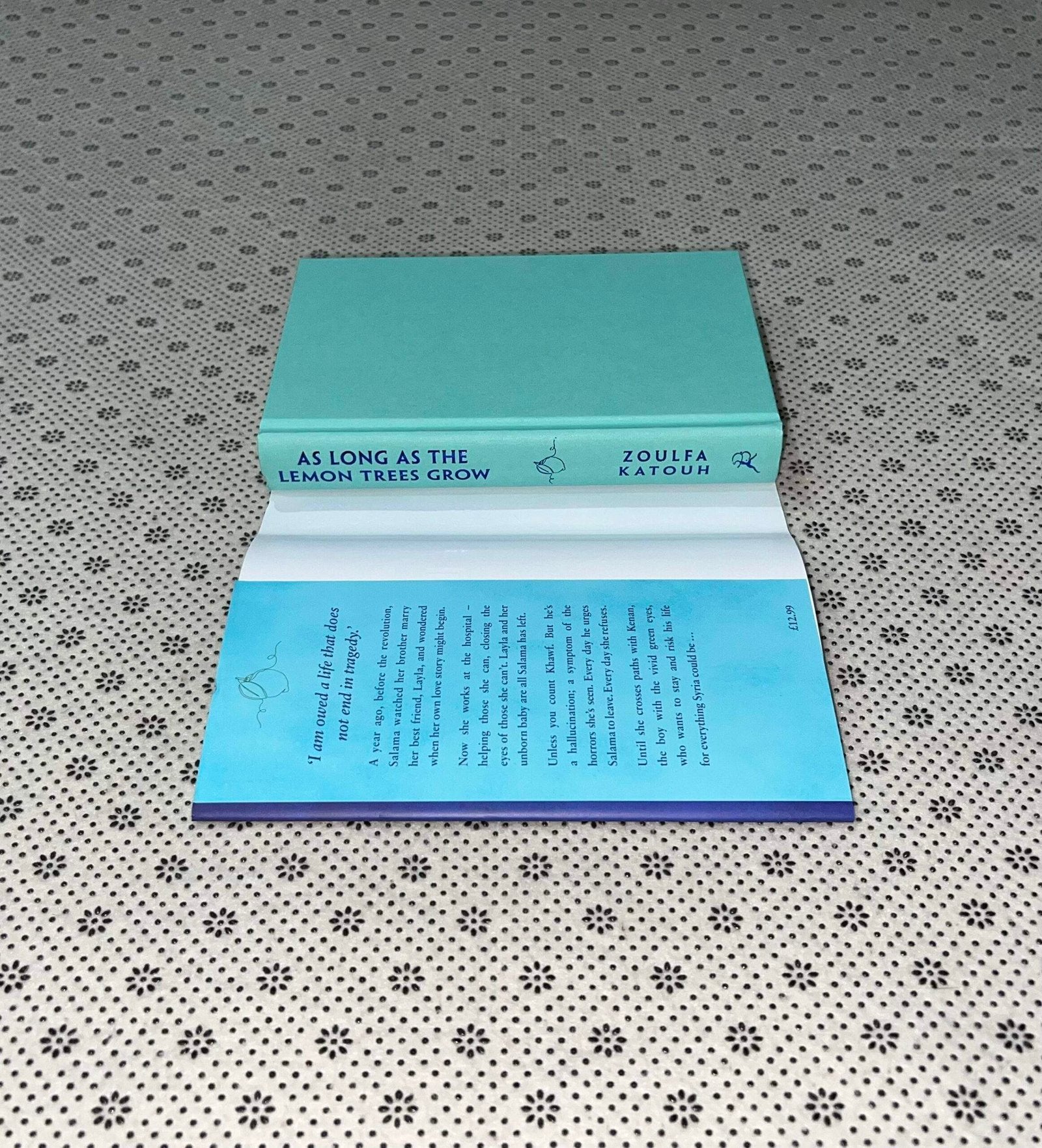 as long as the lemon trees grow dust jacket edition by zoulfa katouh