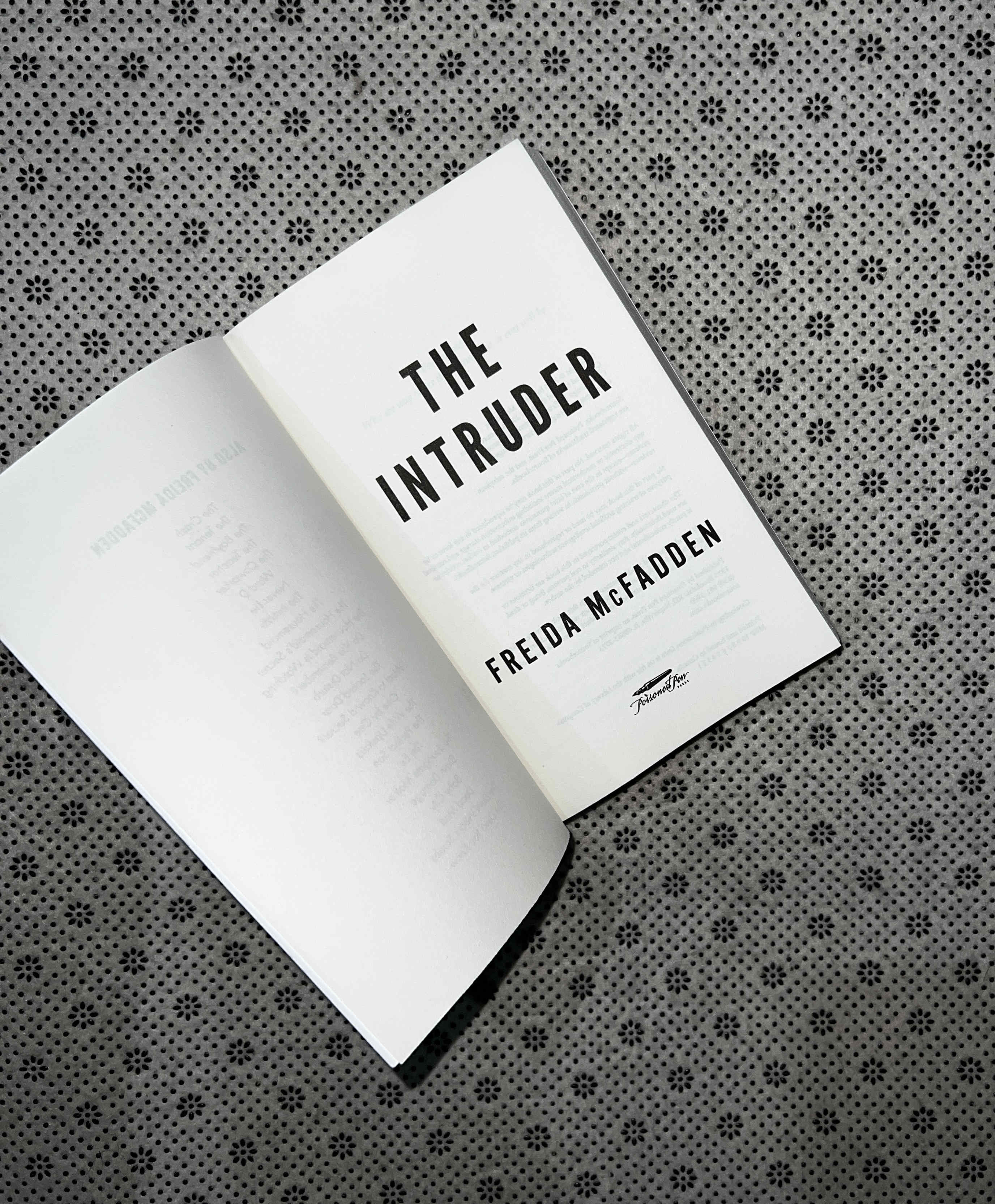 THE INTRUDER by Freida Mcfadden