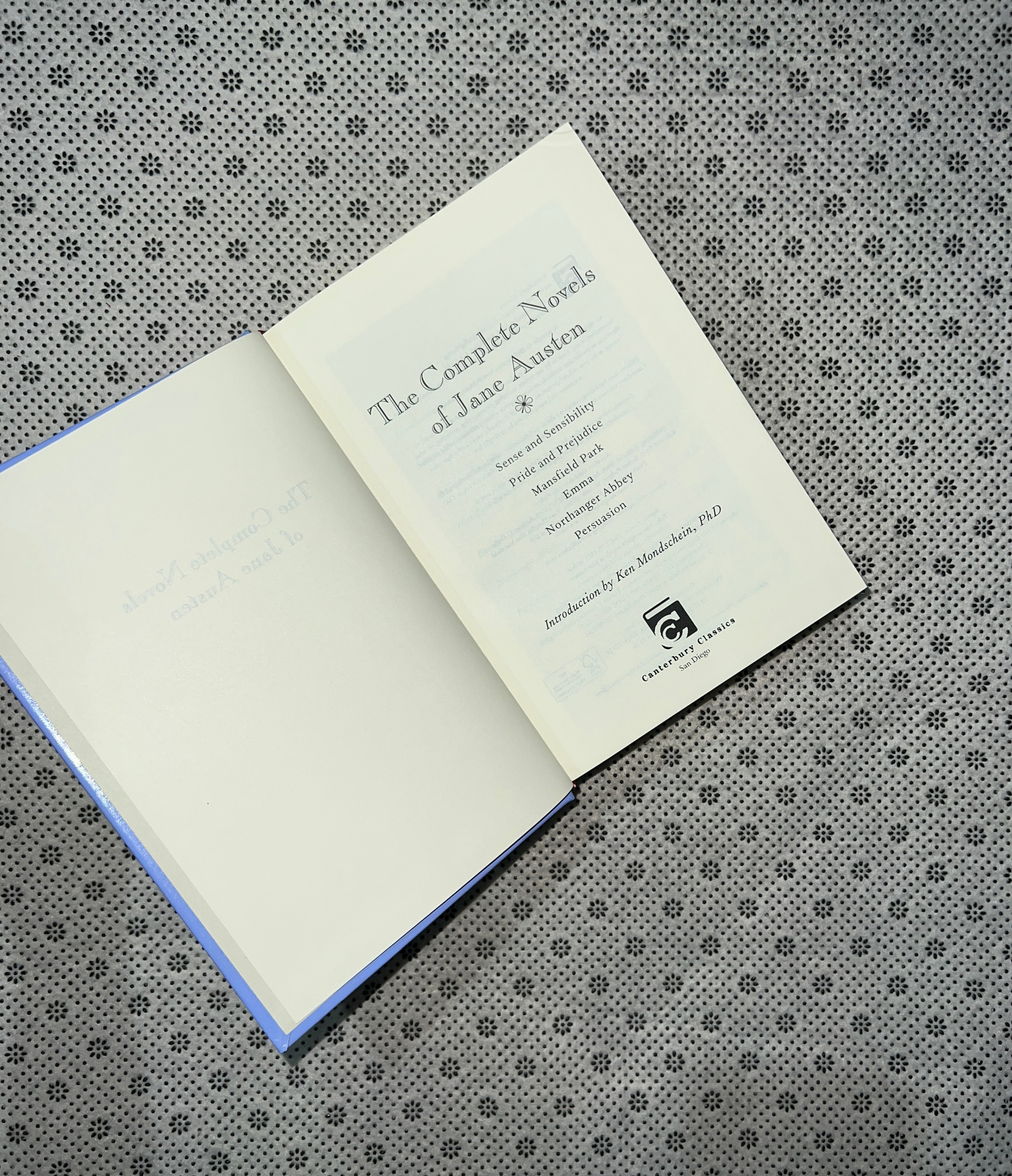 THE COMPLETE NOVELS OF JANE AUSTEN by Jane Austen