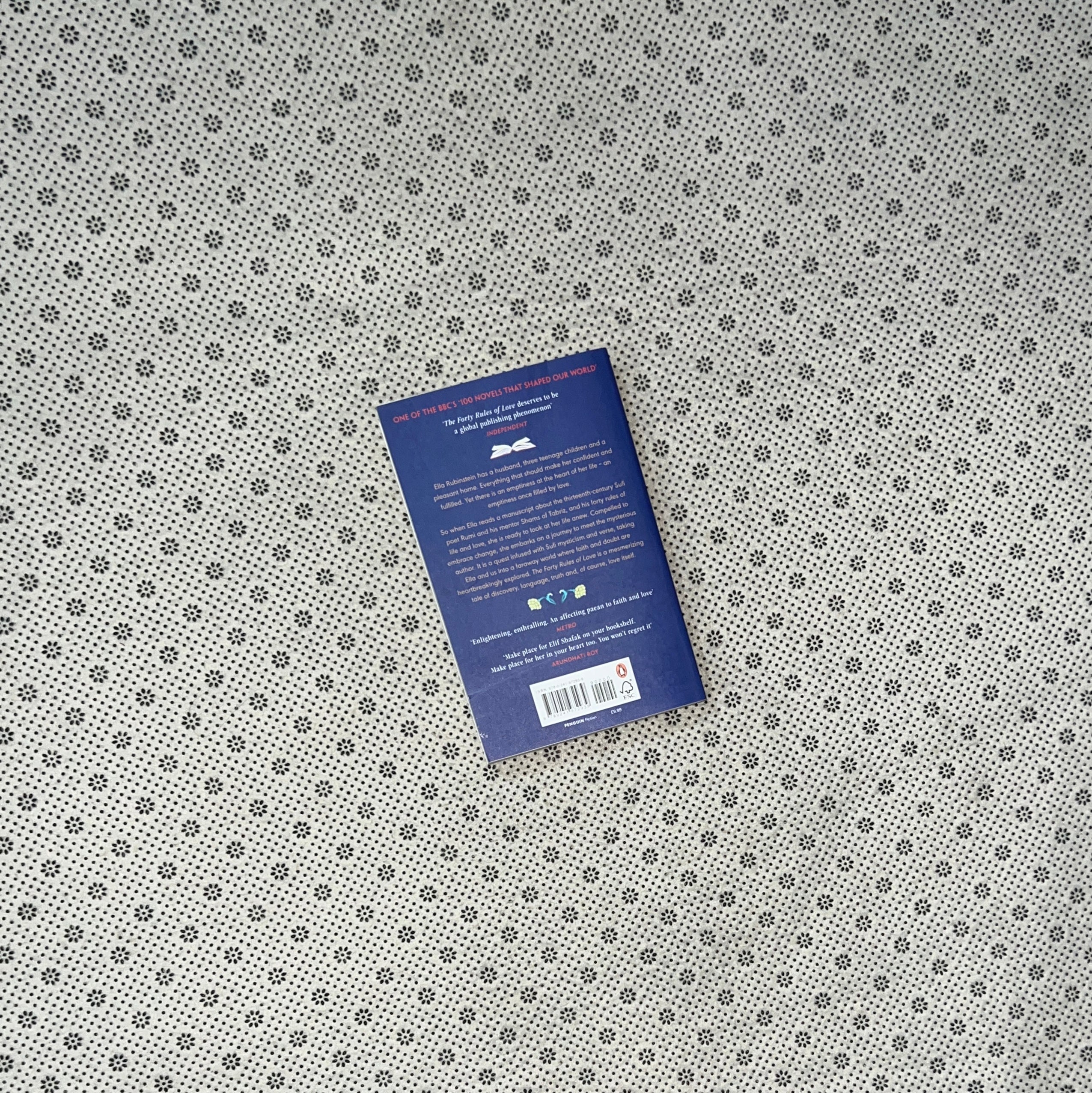 THE FORTY RULES OF LOVE by Elif Shafak