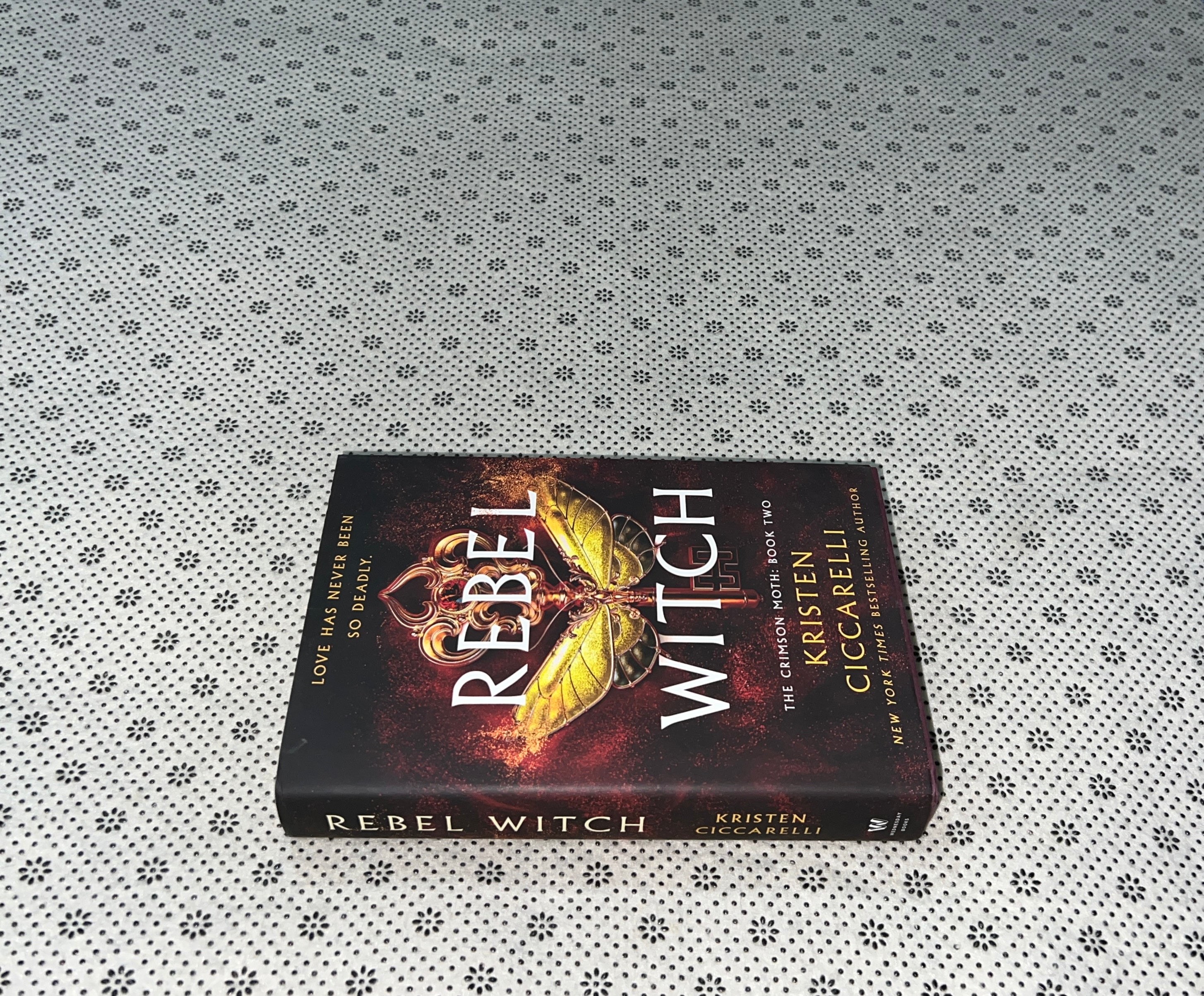 REBEL WITCH: THE CRIMSRON MOTH (BOOK 2)  by Kristen Ciccarelli