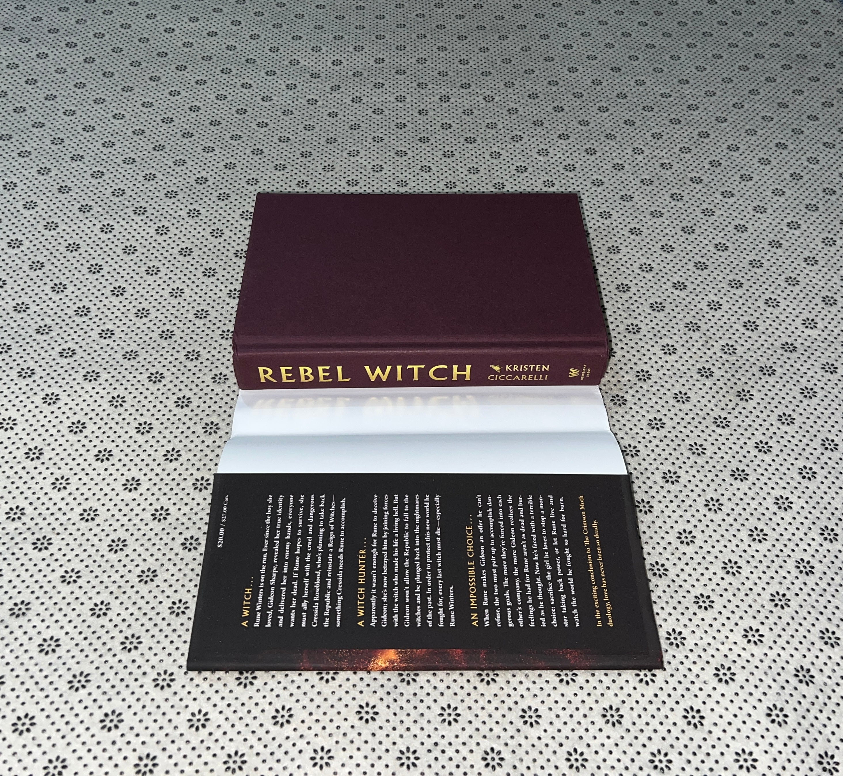 REBEL WITCH: THE CRIMSRON MOTH (BOOK 2)  by Kristen Ciccarelli