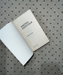 NINETEEN EIGHTY-FOUR by George Orwell