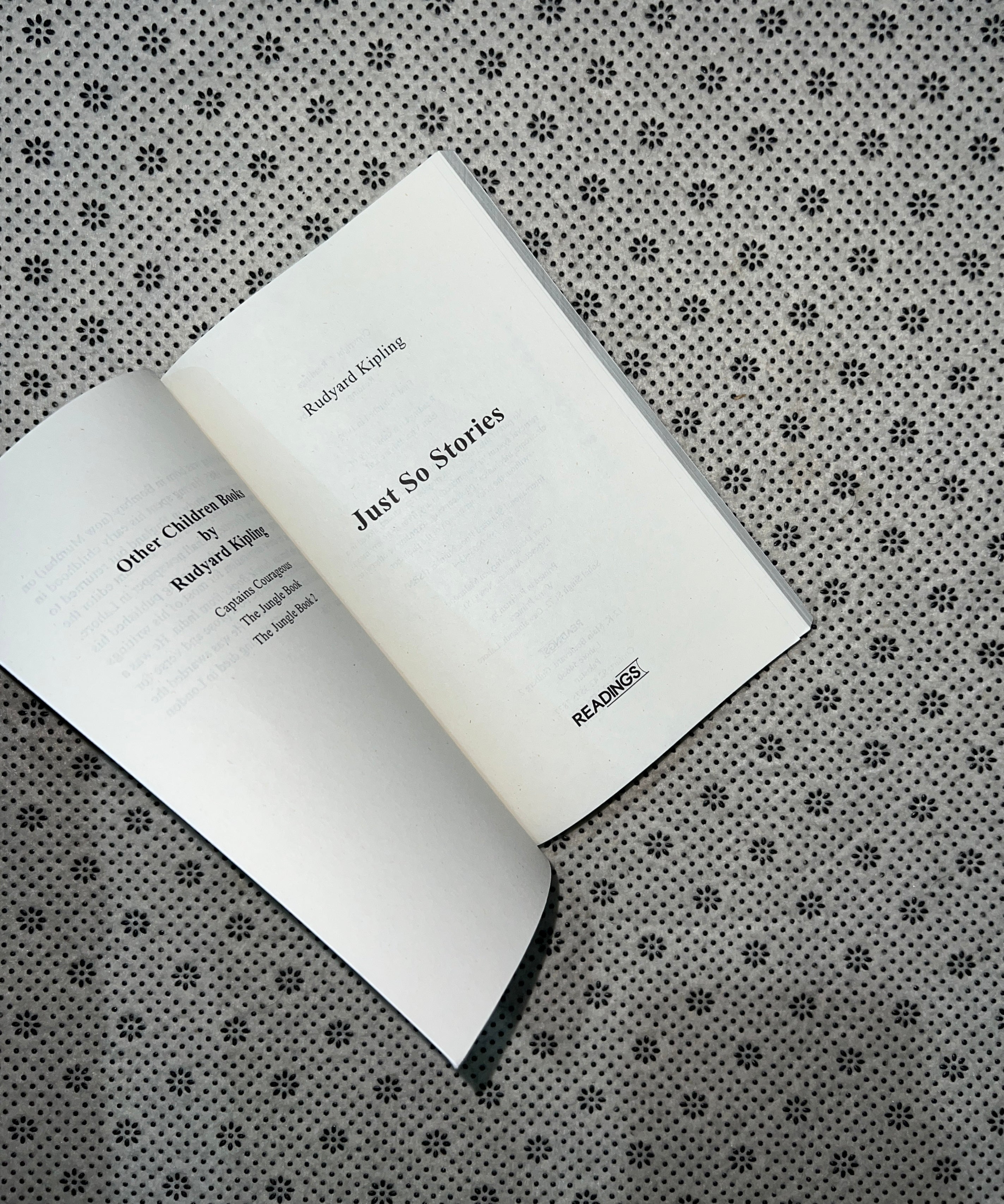 JUST SO STORIES (Reading Classic) by Rudyard Kipling