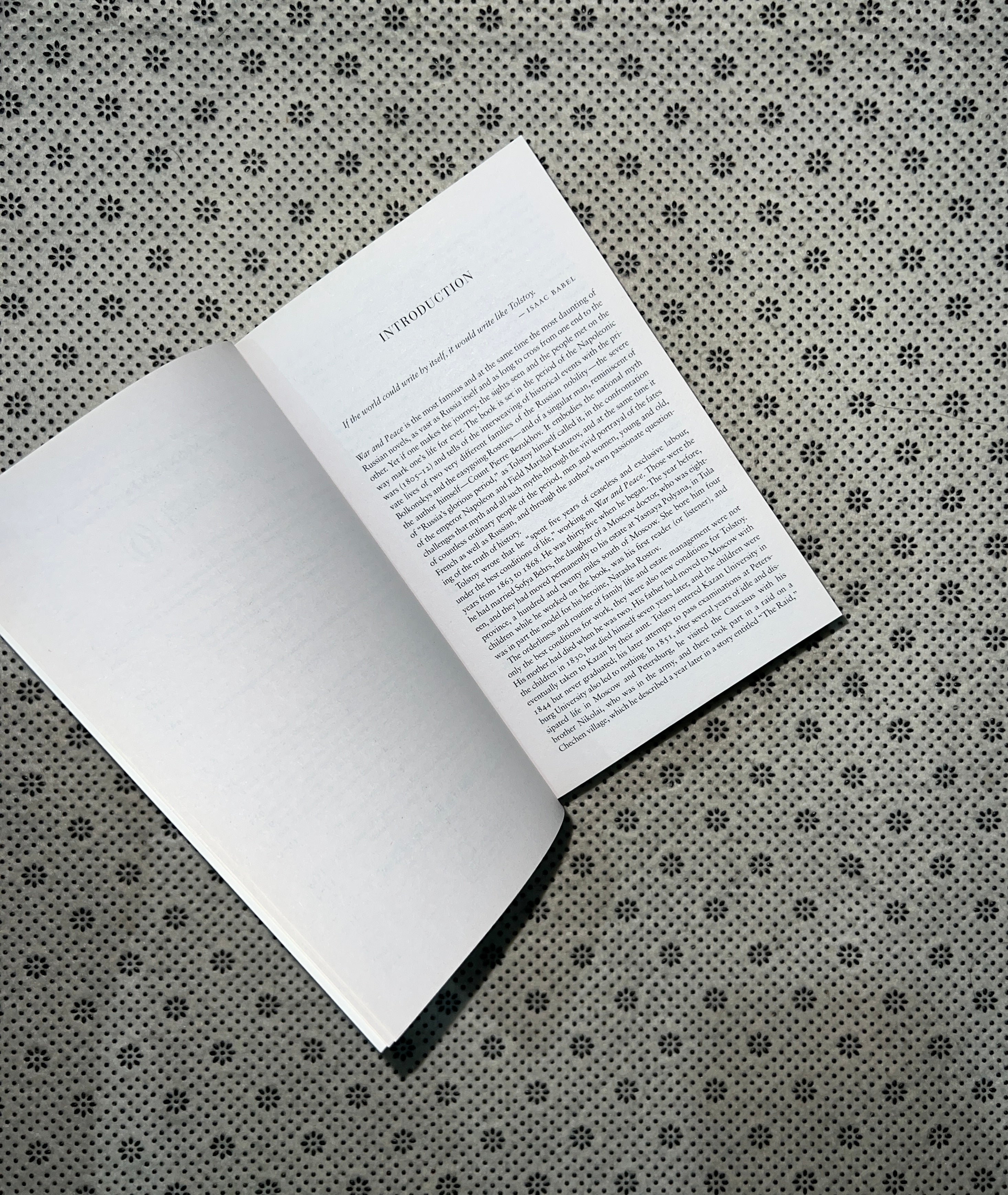 WAR AND PEACE by Leo Tolstoy