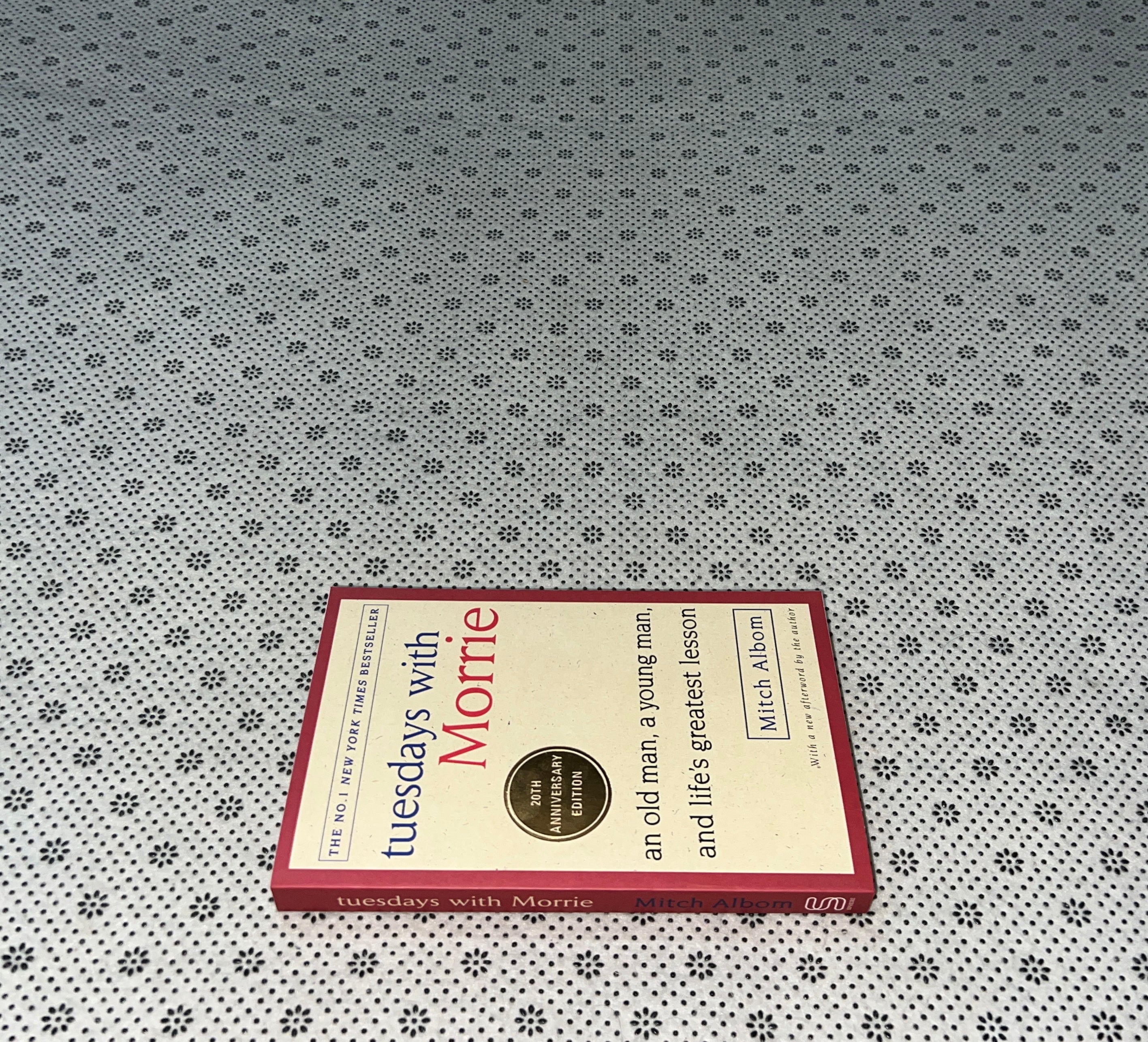 TUESDAYS WITH MORRIE: AN OLD MAN, A YOUNG MAN, AND LIFE'S GREATEST LESSON by Mitch Albom 