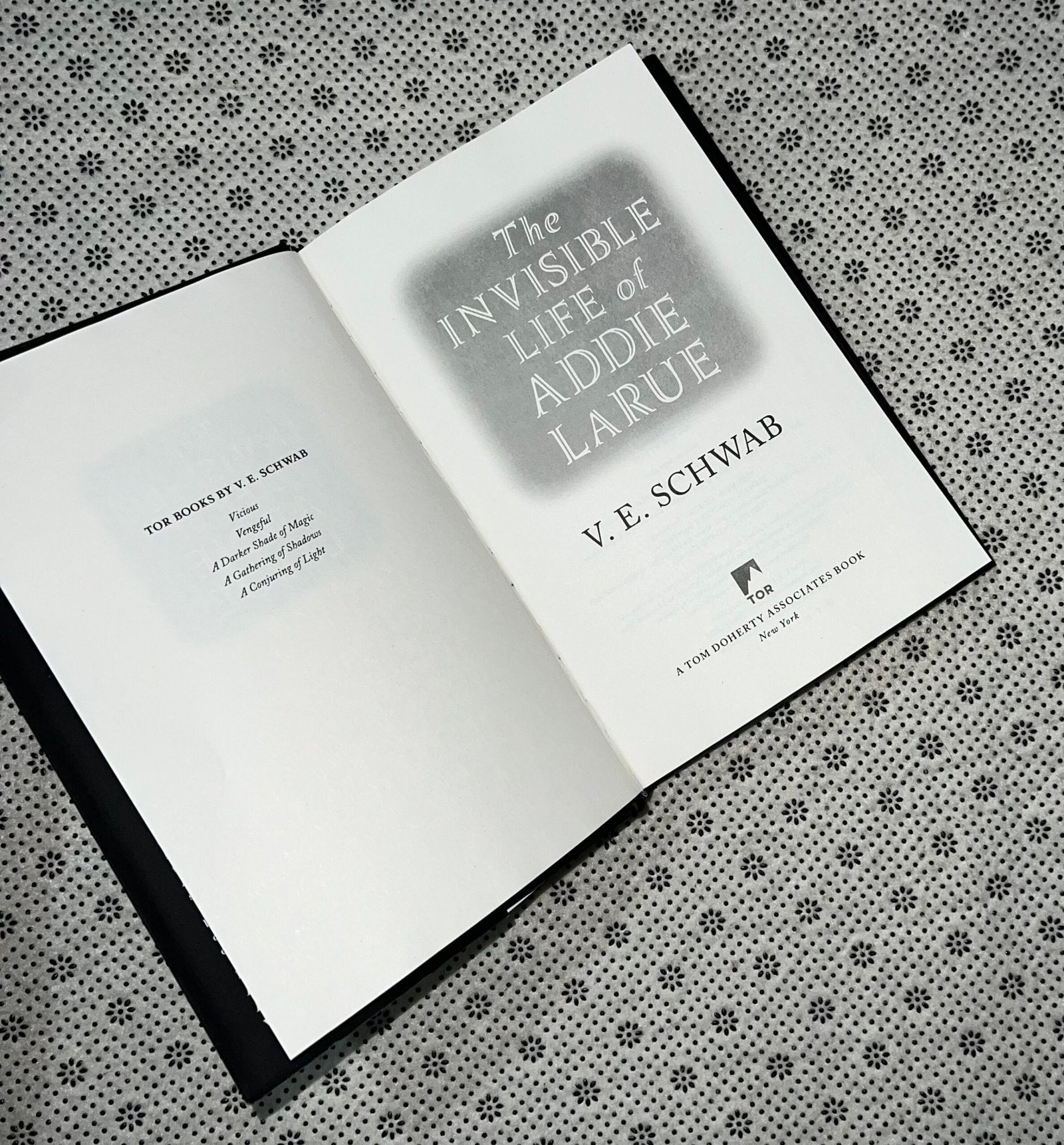 the invisible life of addie larue dust jacket edition by v e schwab