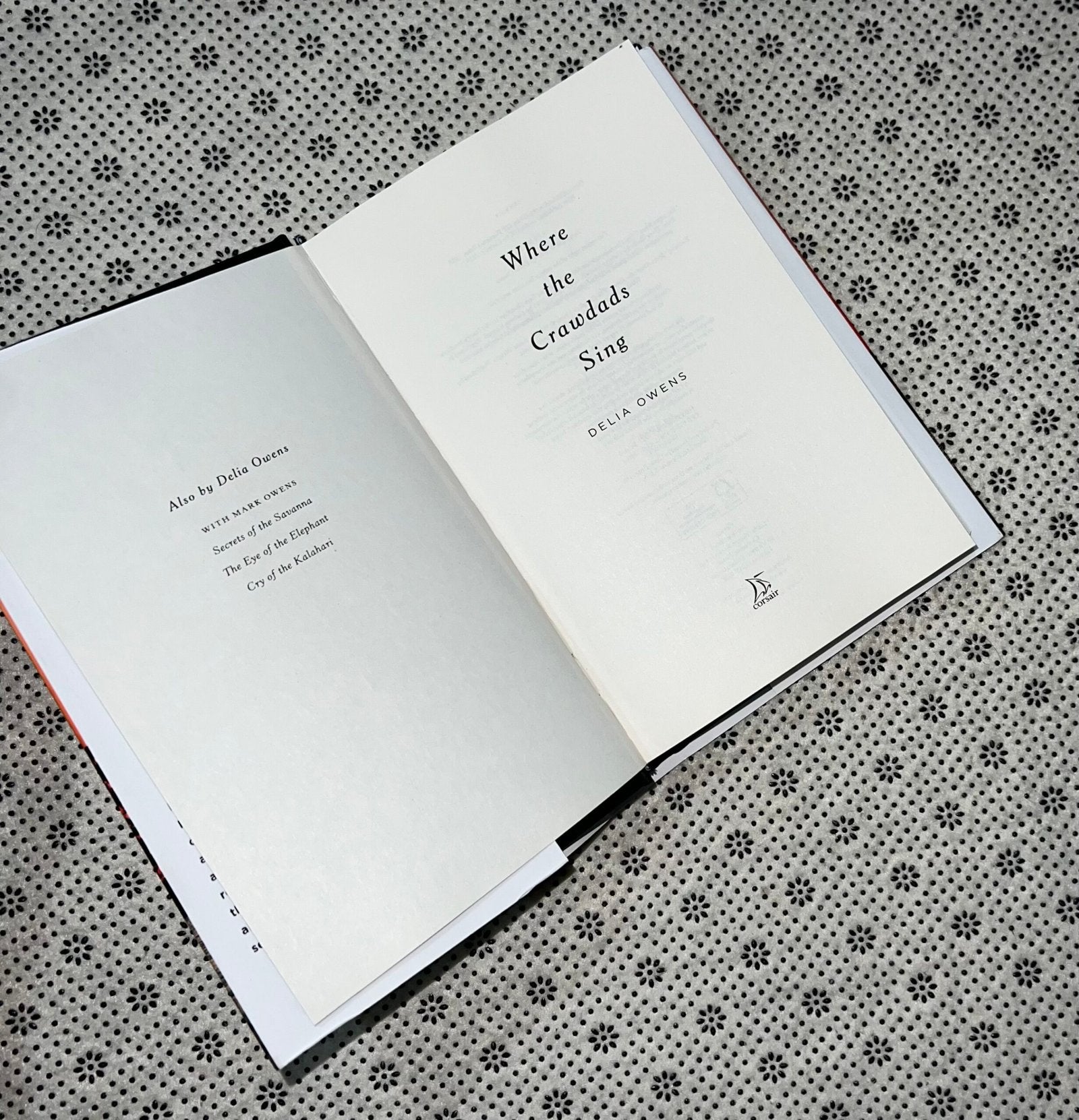 where the crawdads sing dust jacket edition by delia owens
