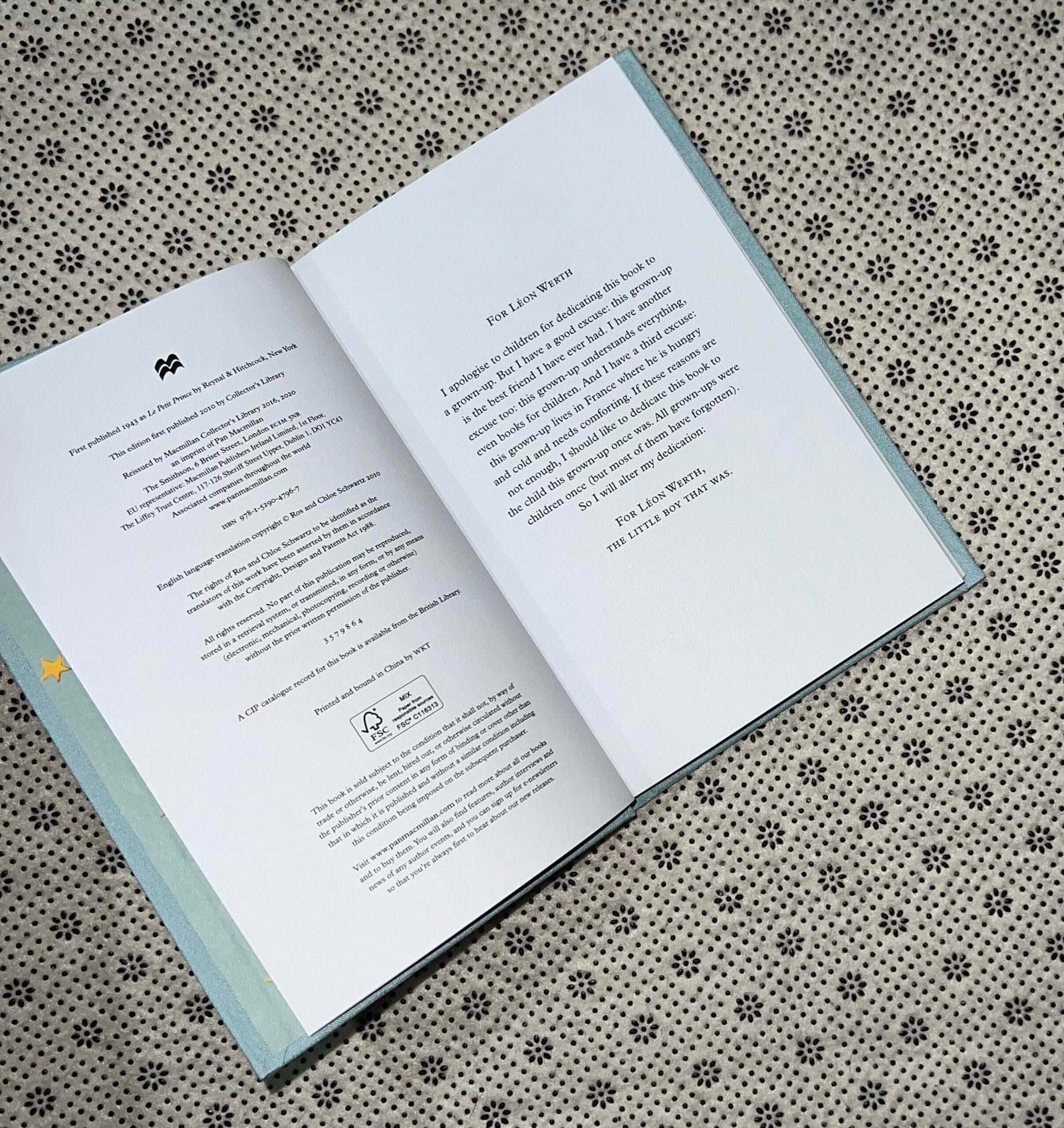 the littl prince macmillan collectors library by antoine de saint exupery