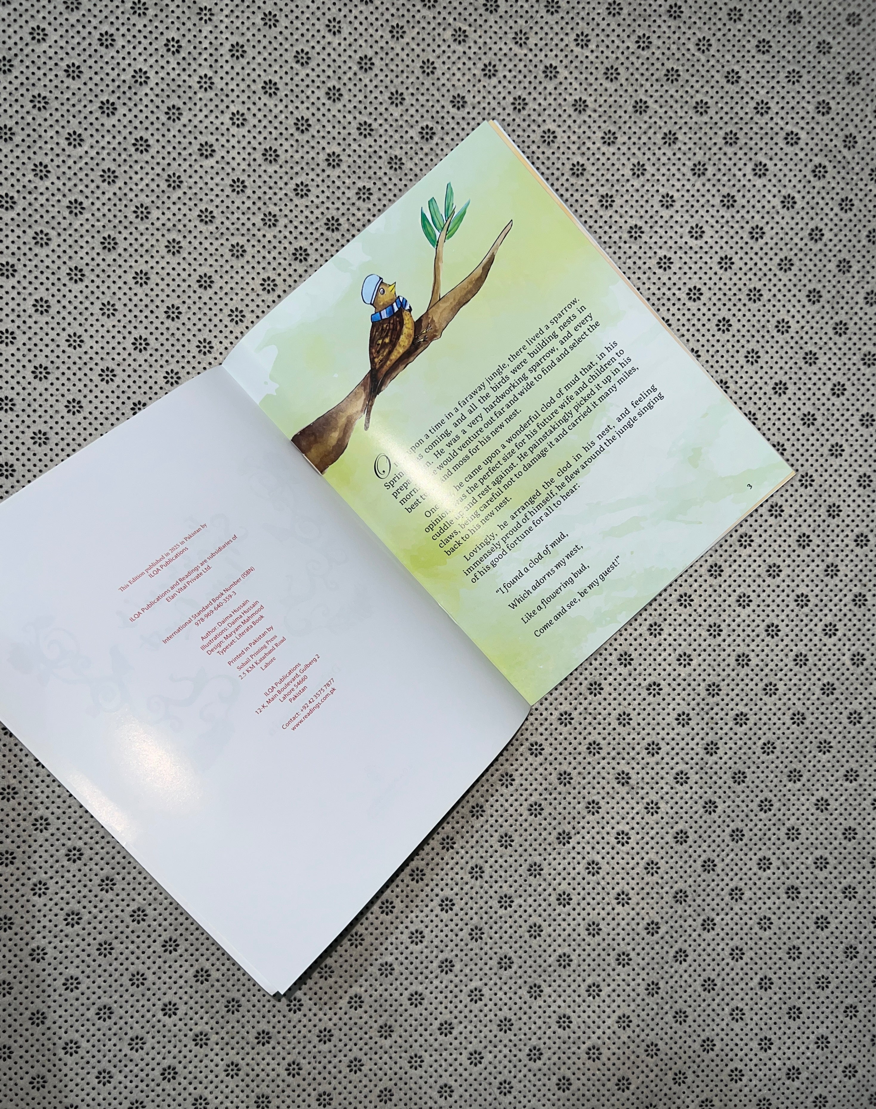 THE SPARROW'S LONG QUEST by Daima Hussain