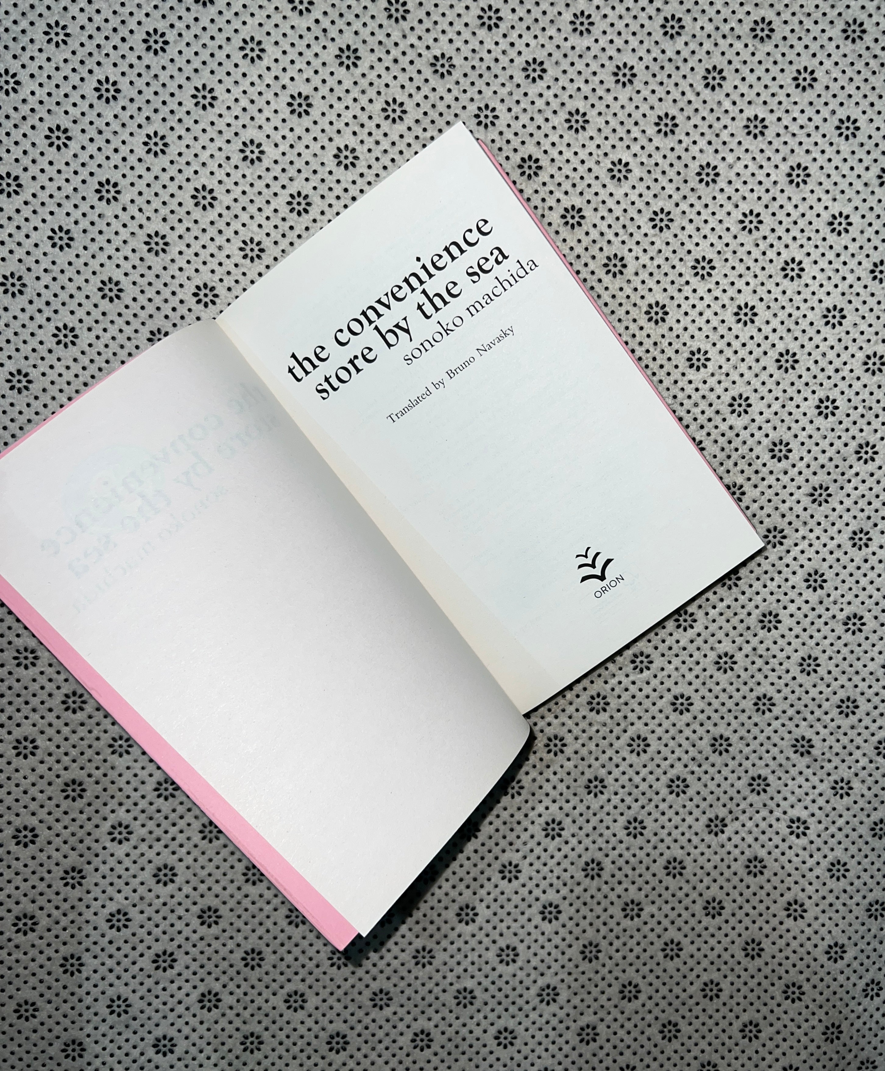 THE CONVENIENCE STORE BY THE SEA by Sonoko Machida