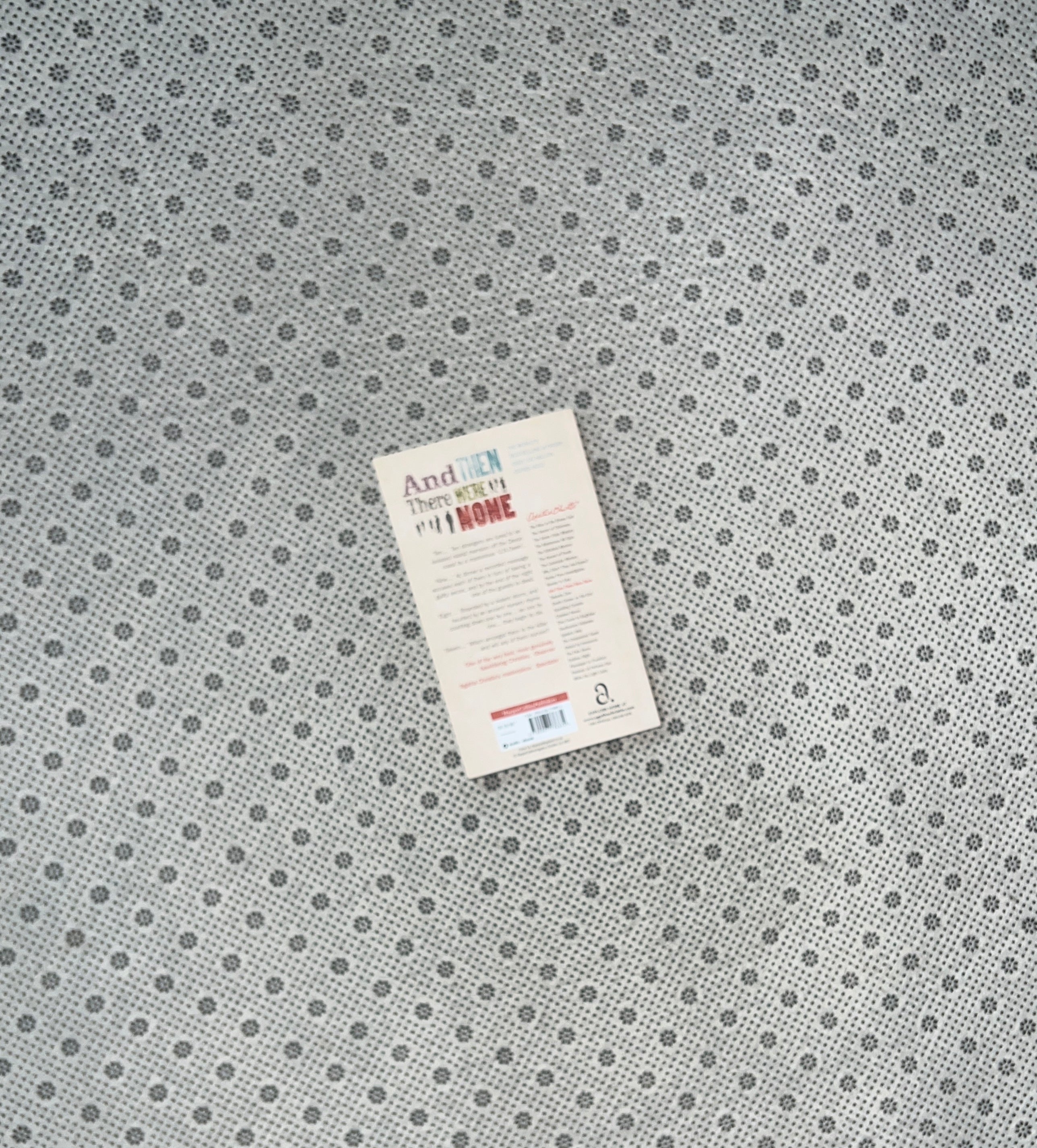 AND THEN THERE WERE NONE by Agatha Christie