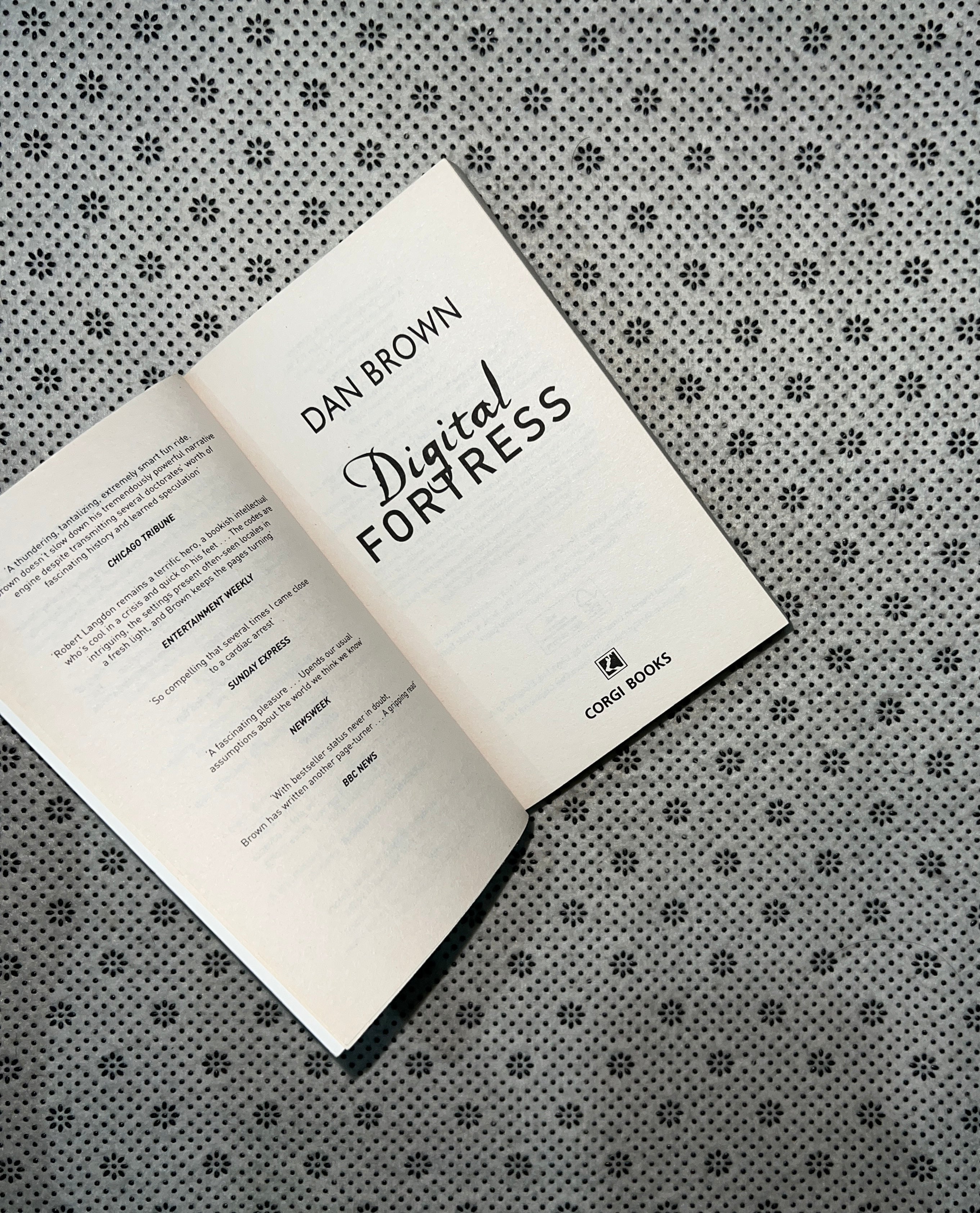 DIGITAL FORTRESS by Dan Brown
