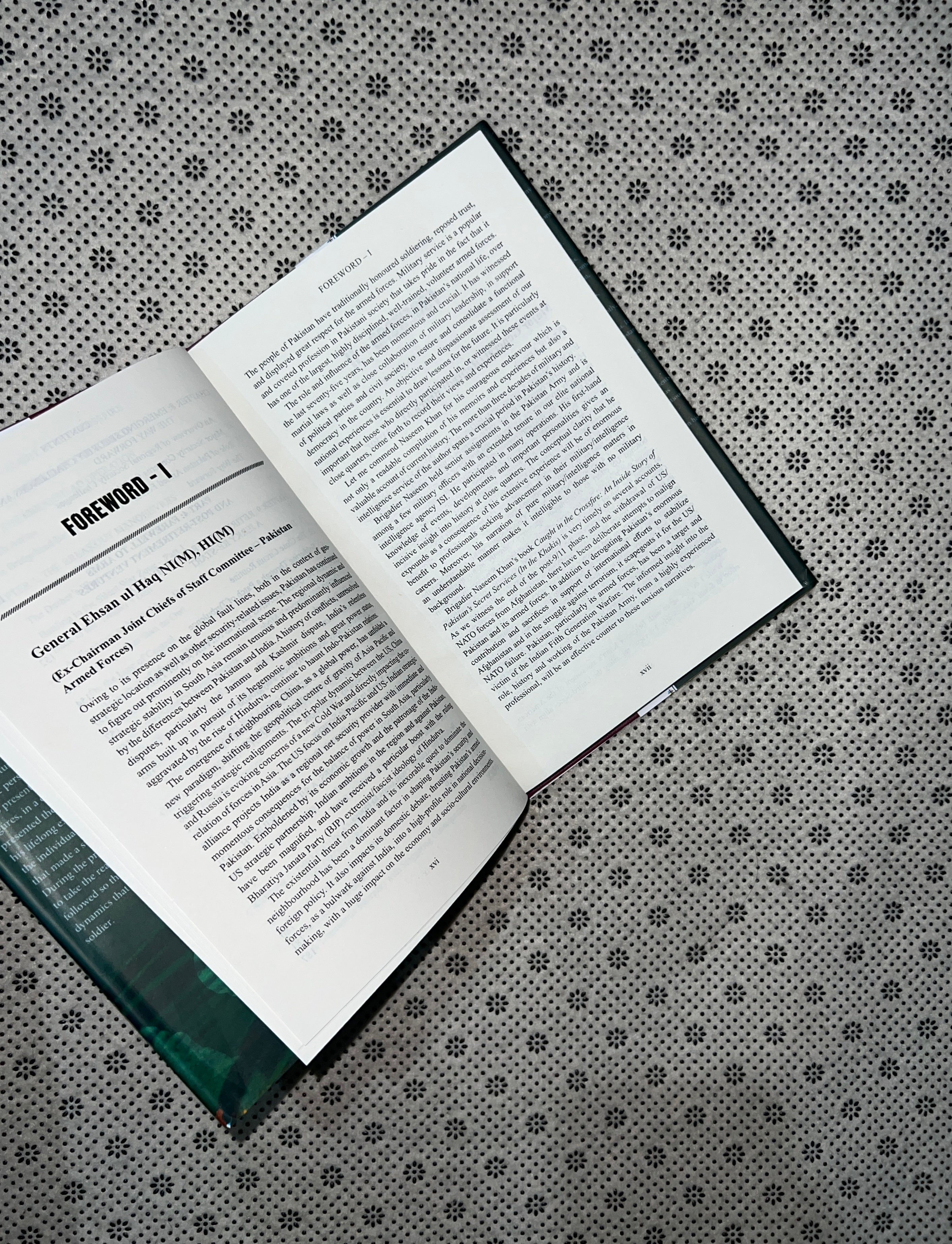 CAUGHT IN THE CROSSFIRE: THE INSIDE STORY OF PAKISTAN'S SECRET SERVICES by Naseem Akhtar Khan