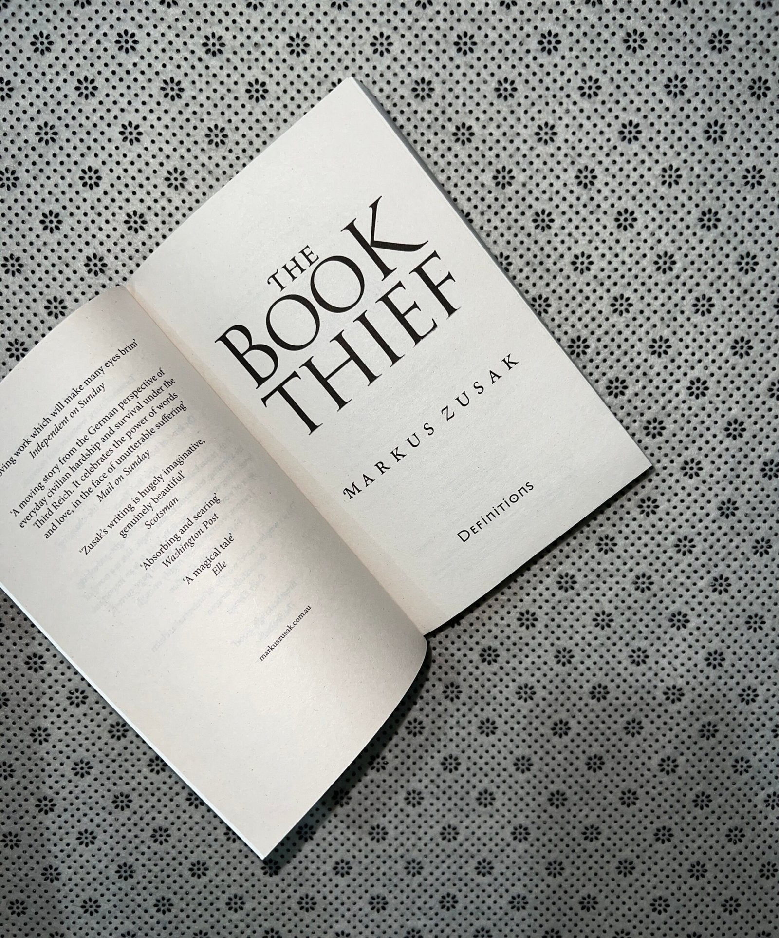 the book thief by markus zusak 1