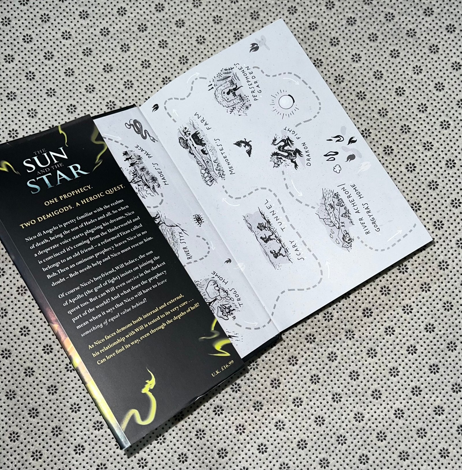 the sun and the star nico di angelo adventures series book 1 from the world of percy jackson dust jacket edition by rick riordan