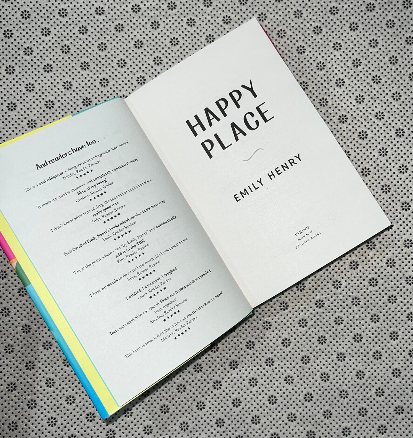 happy place by emily henry