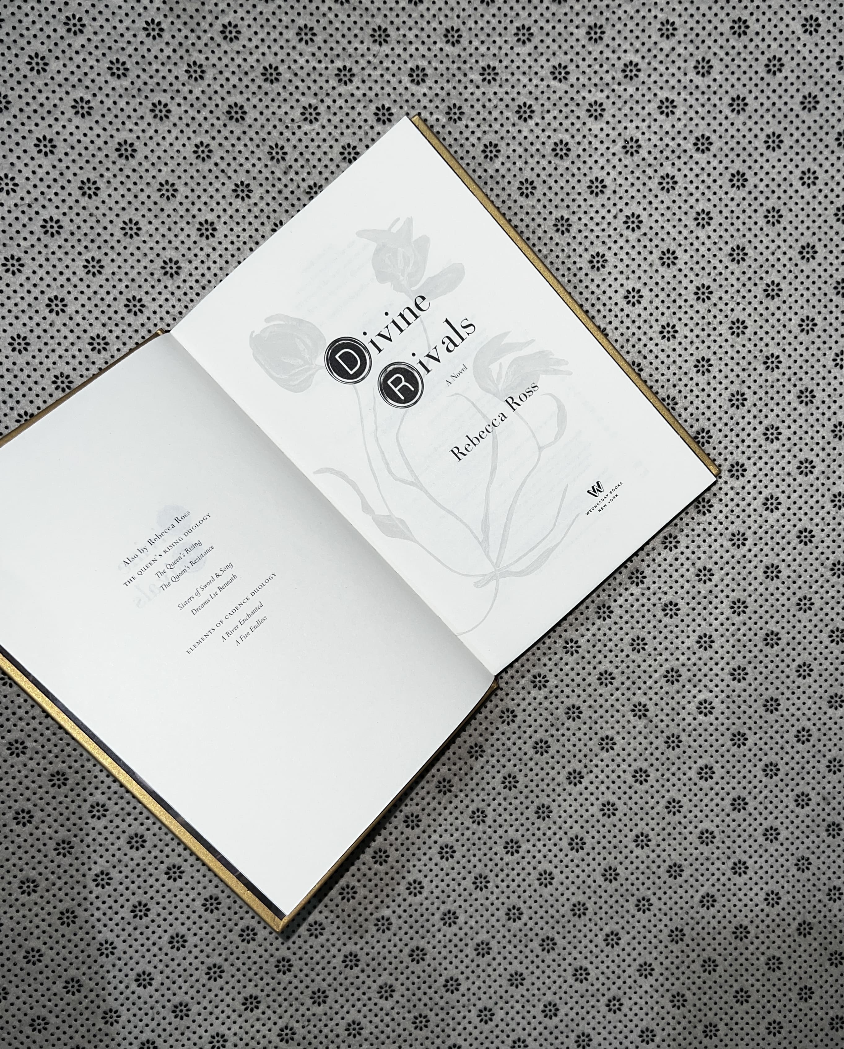 DIVINE RIVALS: Letters of Enchantment Series (Book 1) Collector's Edition by Rebecca Ross