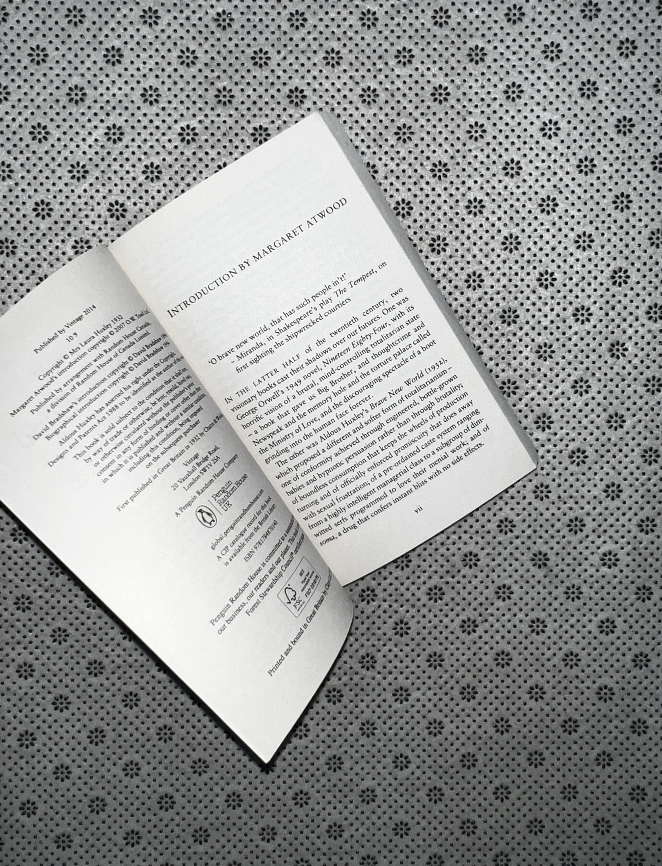 BRAVE NEW WORLD by Aldous Huxley
