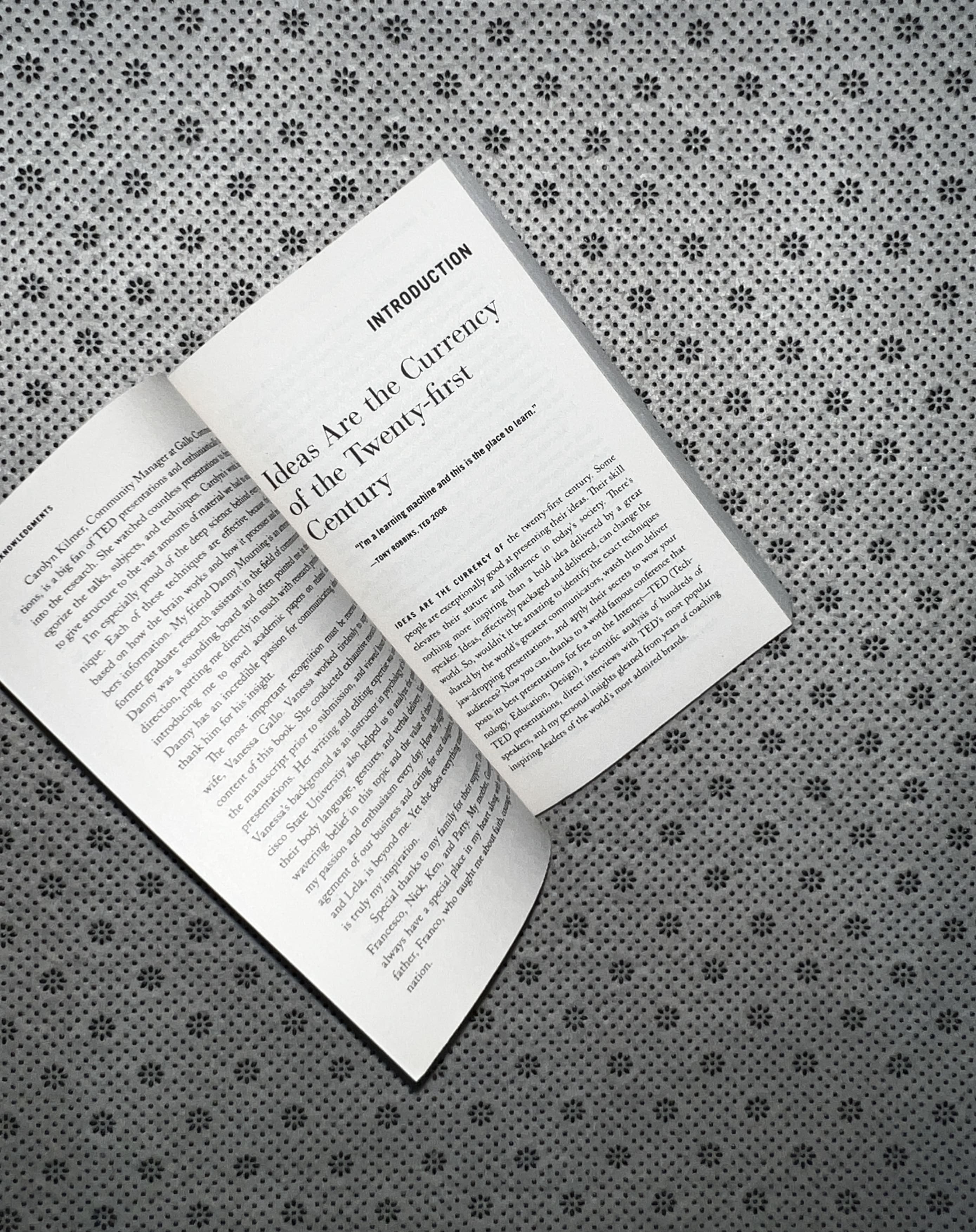 TALK LIKE TED: THE 9 PUBLIC SPEAKING SECRETS OF THE WORLD'S TOP MINDS by Carmine Gallo