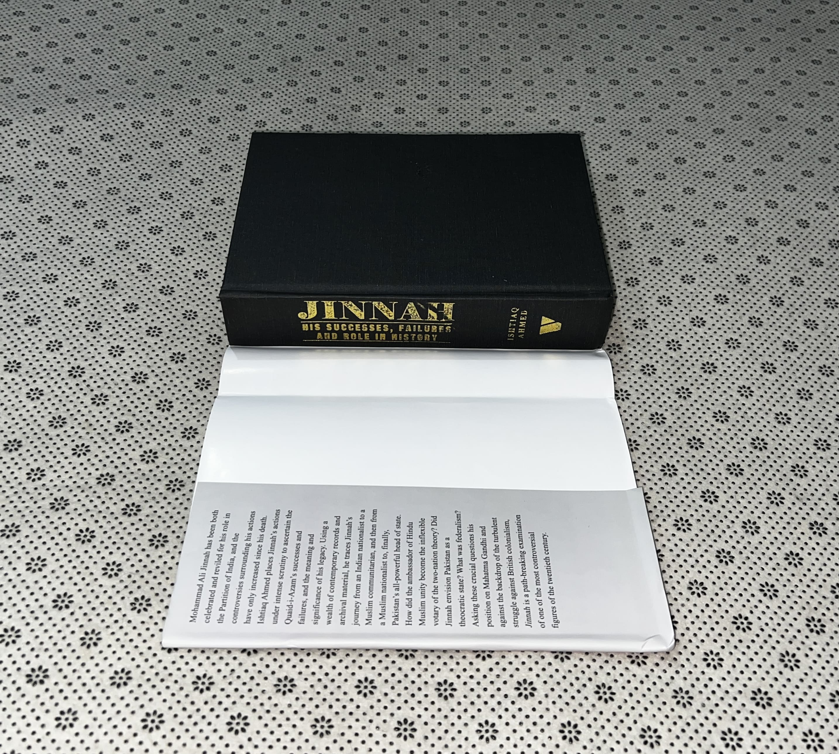 JINNAH by Ishtiaq Ahmed