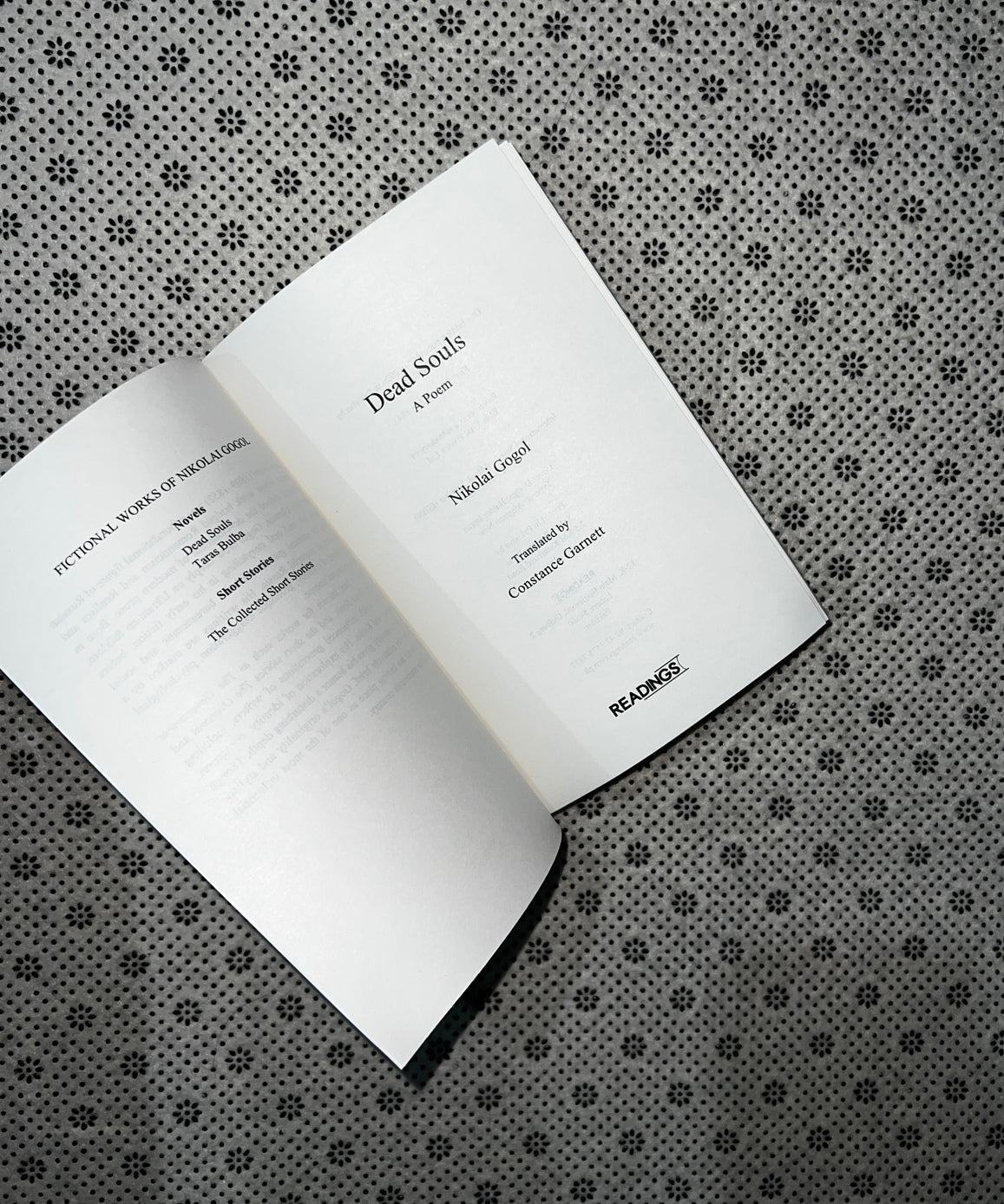 DEAD SOULS by Nikolai Gogol
