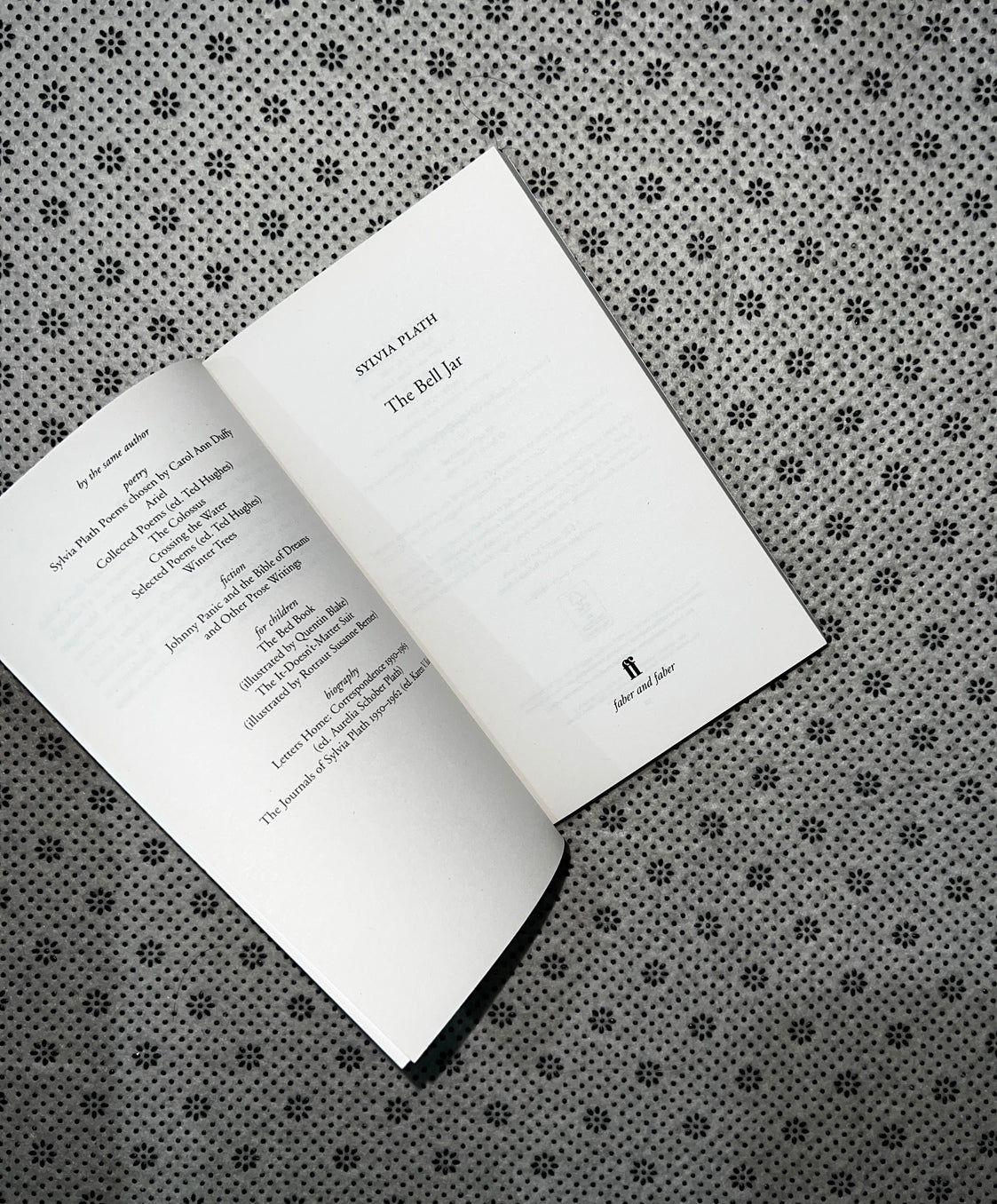 THE BELL JAR: a Novel by Sylvia Plath