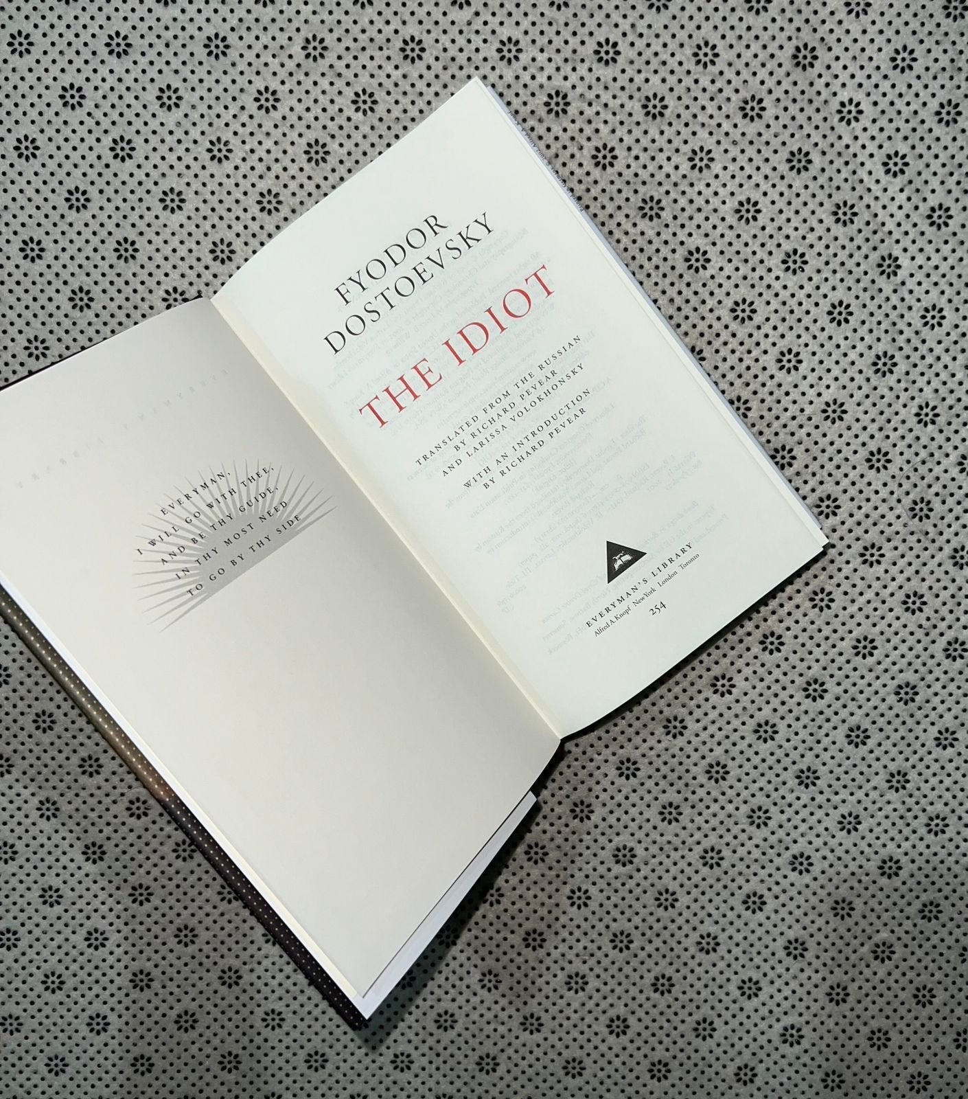 the idiot everymans library classics by fyodor dostoyevsky