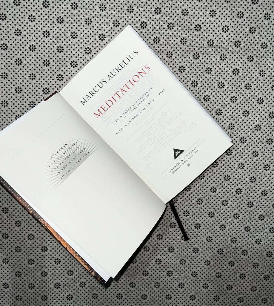 meditations everymans library classics by marcus aurelius
