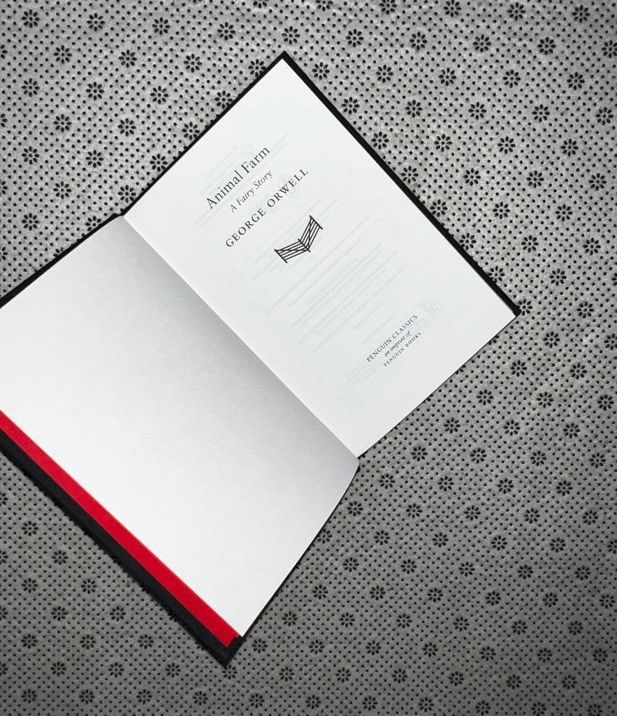 animal farm a fairy story penguin clothbound classics by george orwell