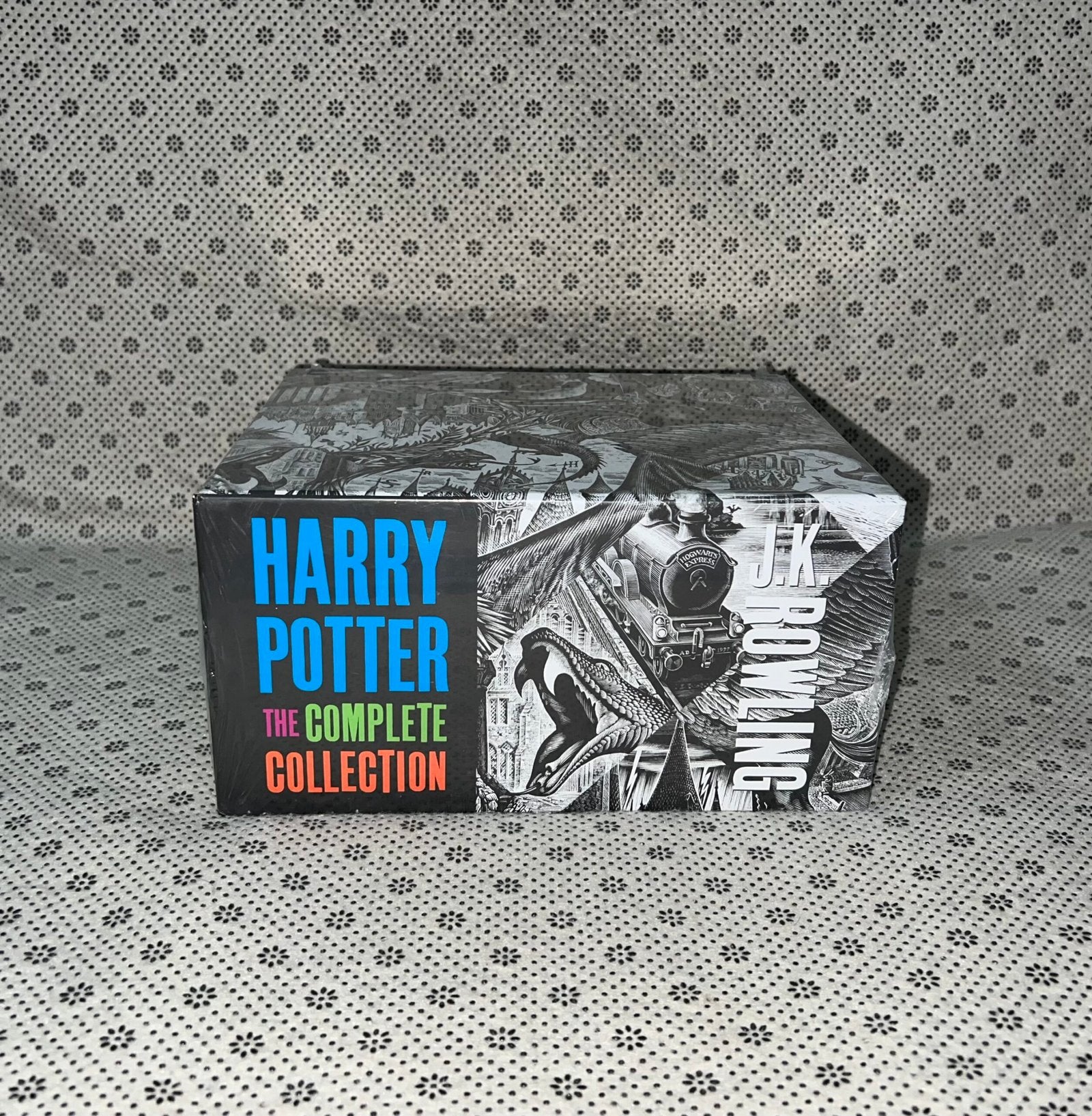 harry potter the complete collection 7 books box set adult edition by j k rowling
