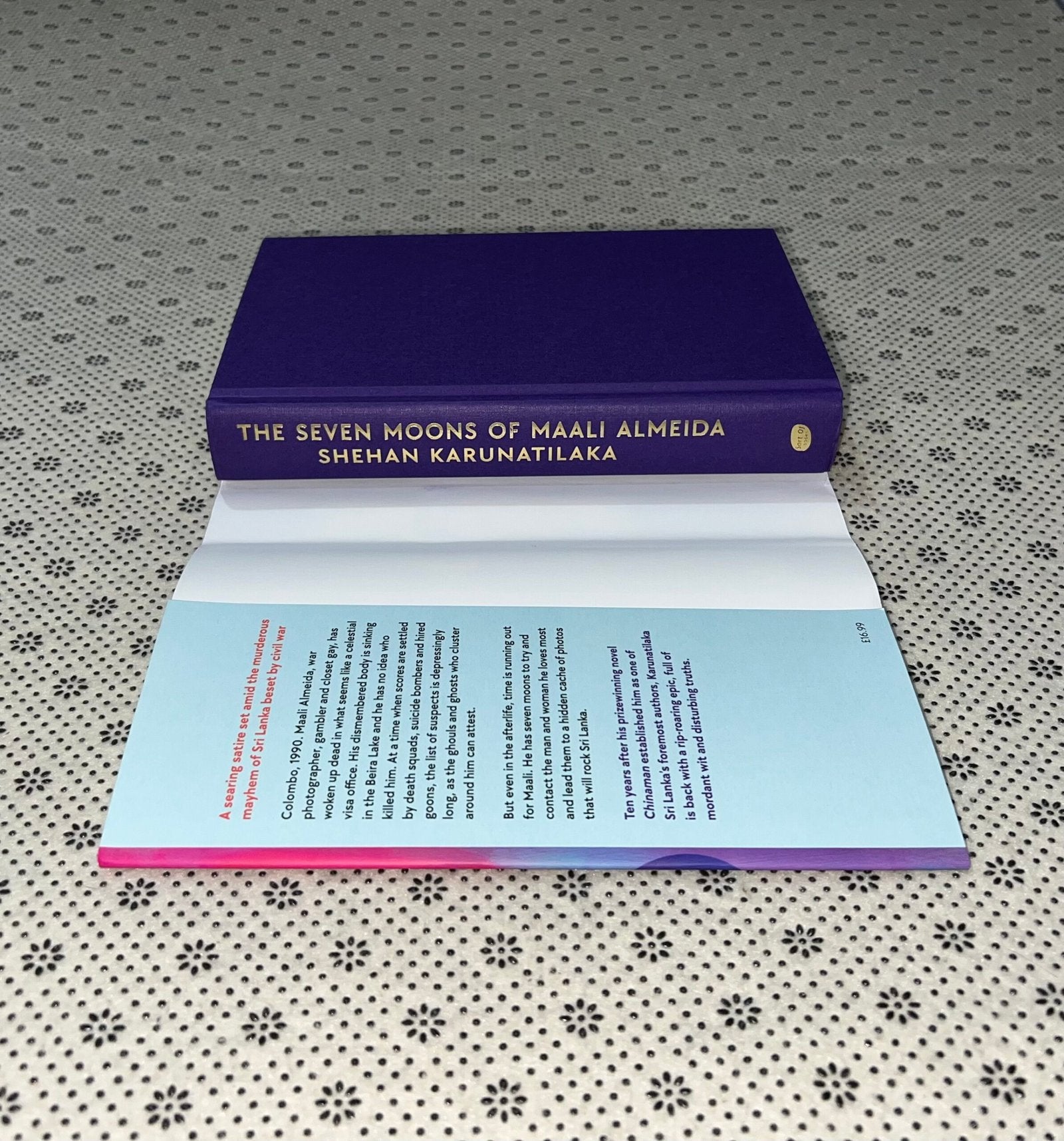 the seven moons of maali almedia by shehan karunatilaka