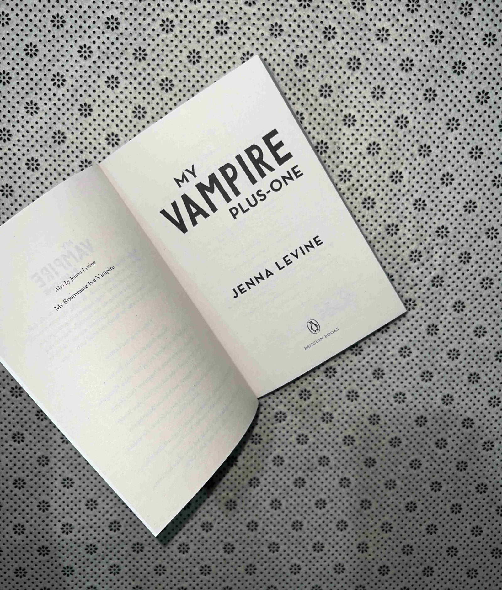 my vampire plus one by jenna levine