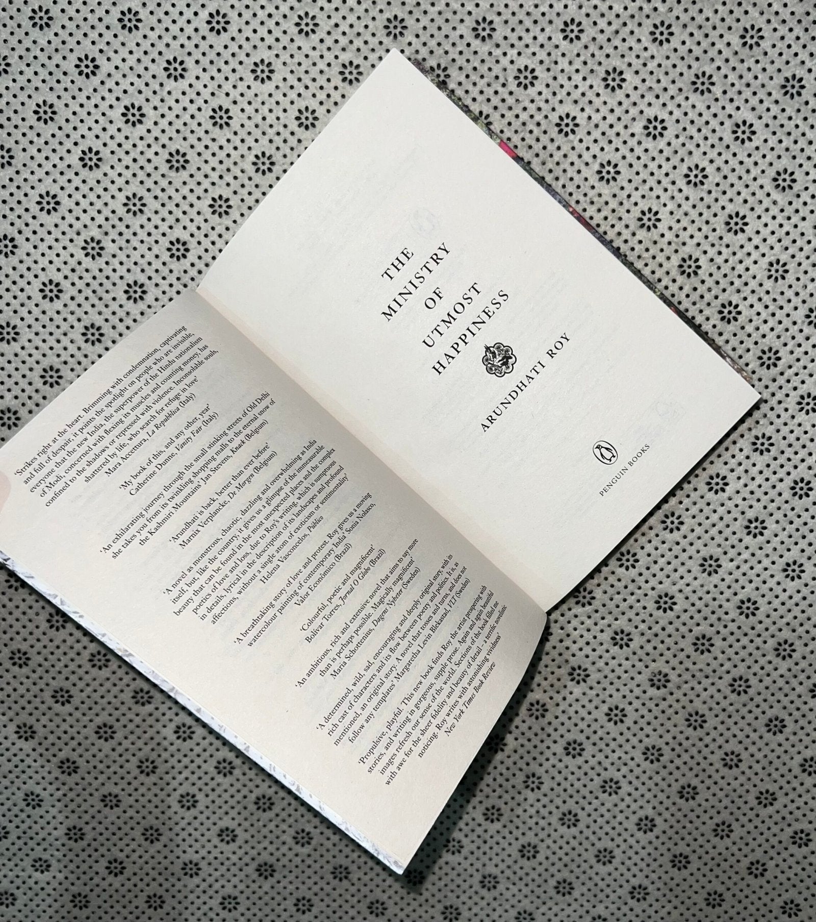 the ministry of utmost happiness by arundhati roy