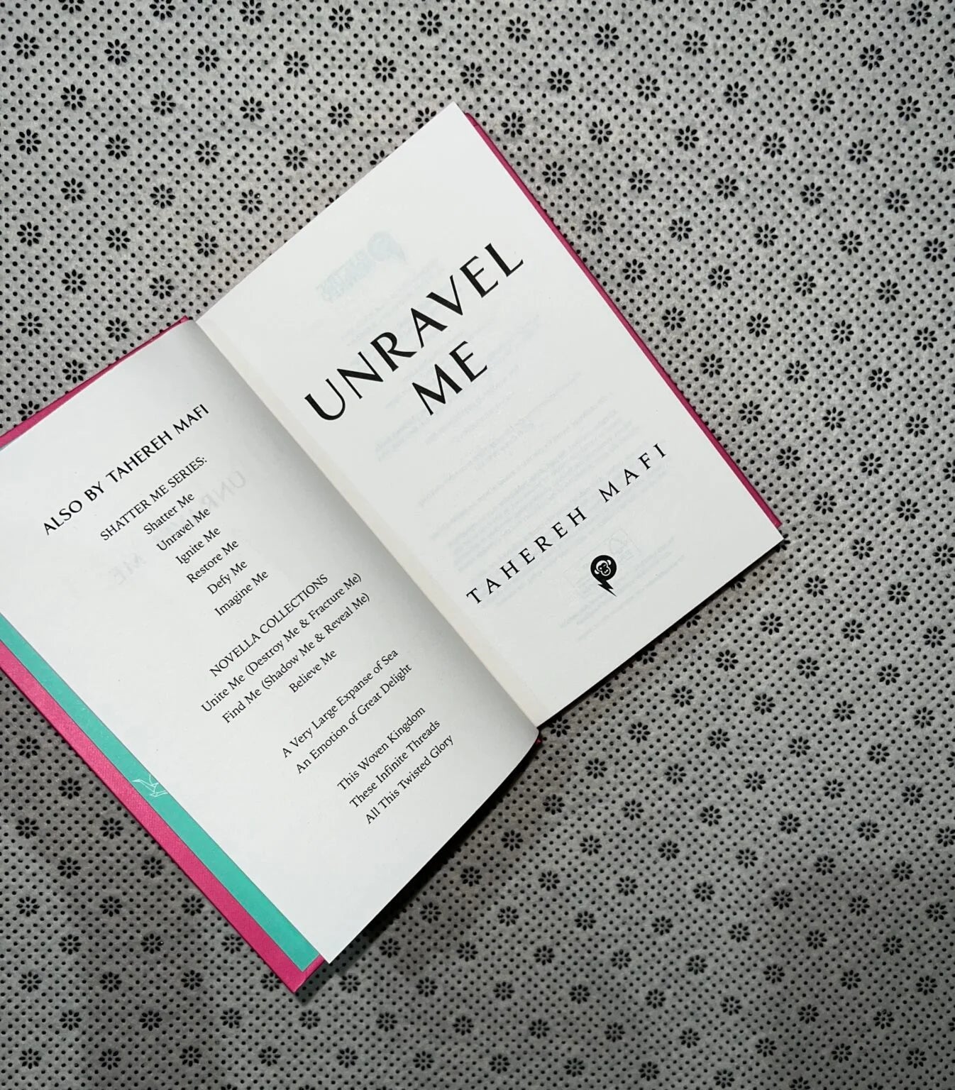 unravel me the shatter me trilogy series book 2 collectors edition by tahereh mafi