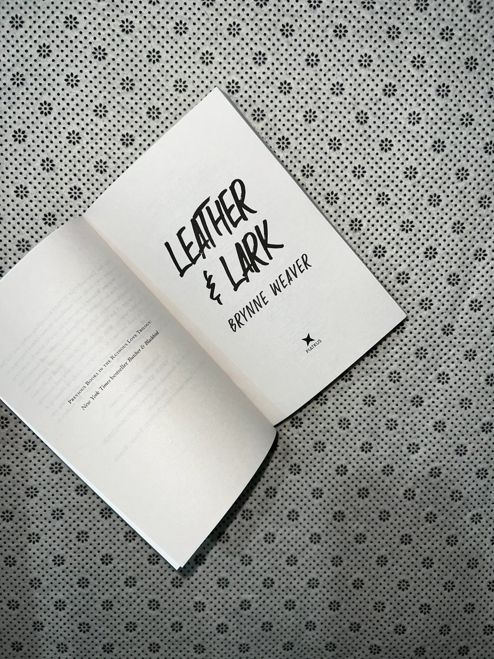 leather and lark the ruinous love trilogy series book 2 by brynne weaver
