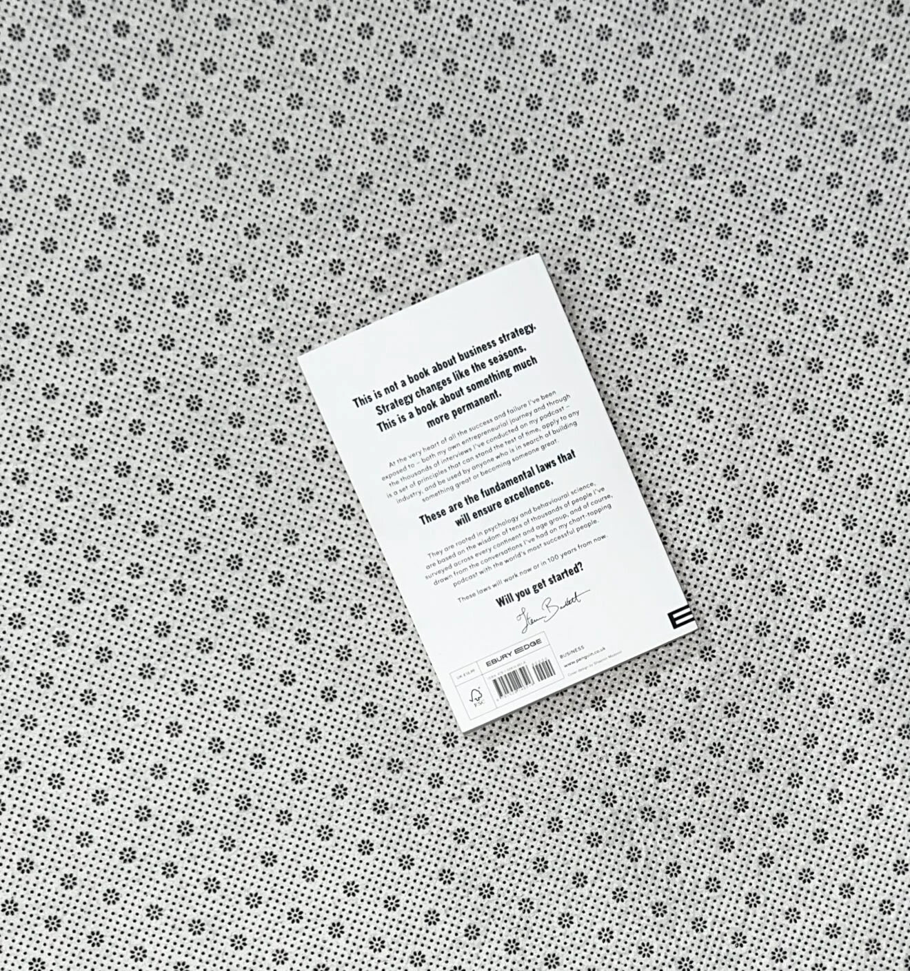 the diary of a ceo the 33 laws of business and life by steven bartlett