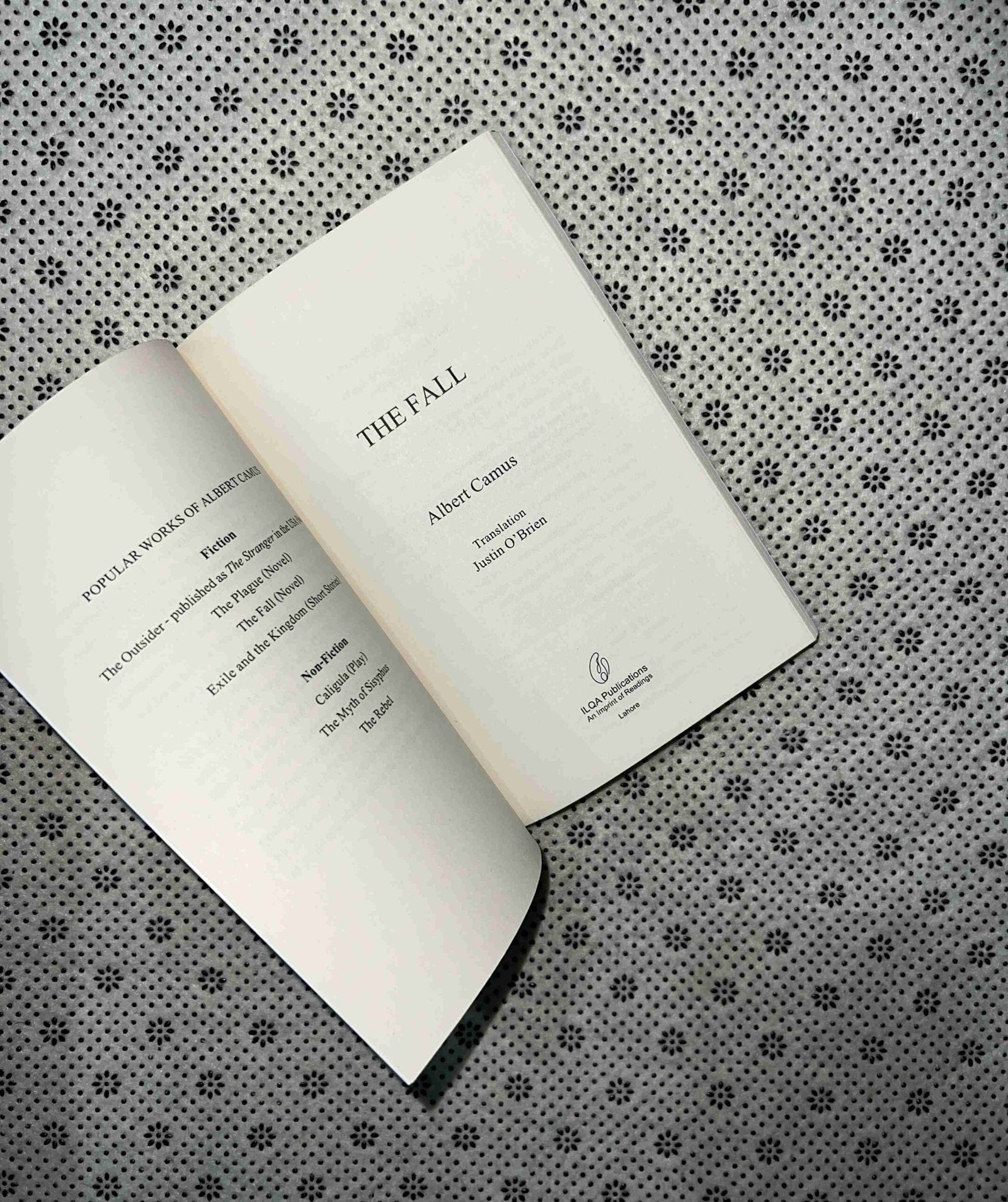 the fall by albert camus