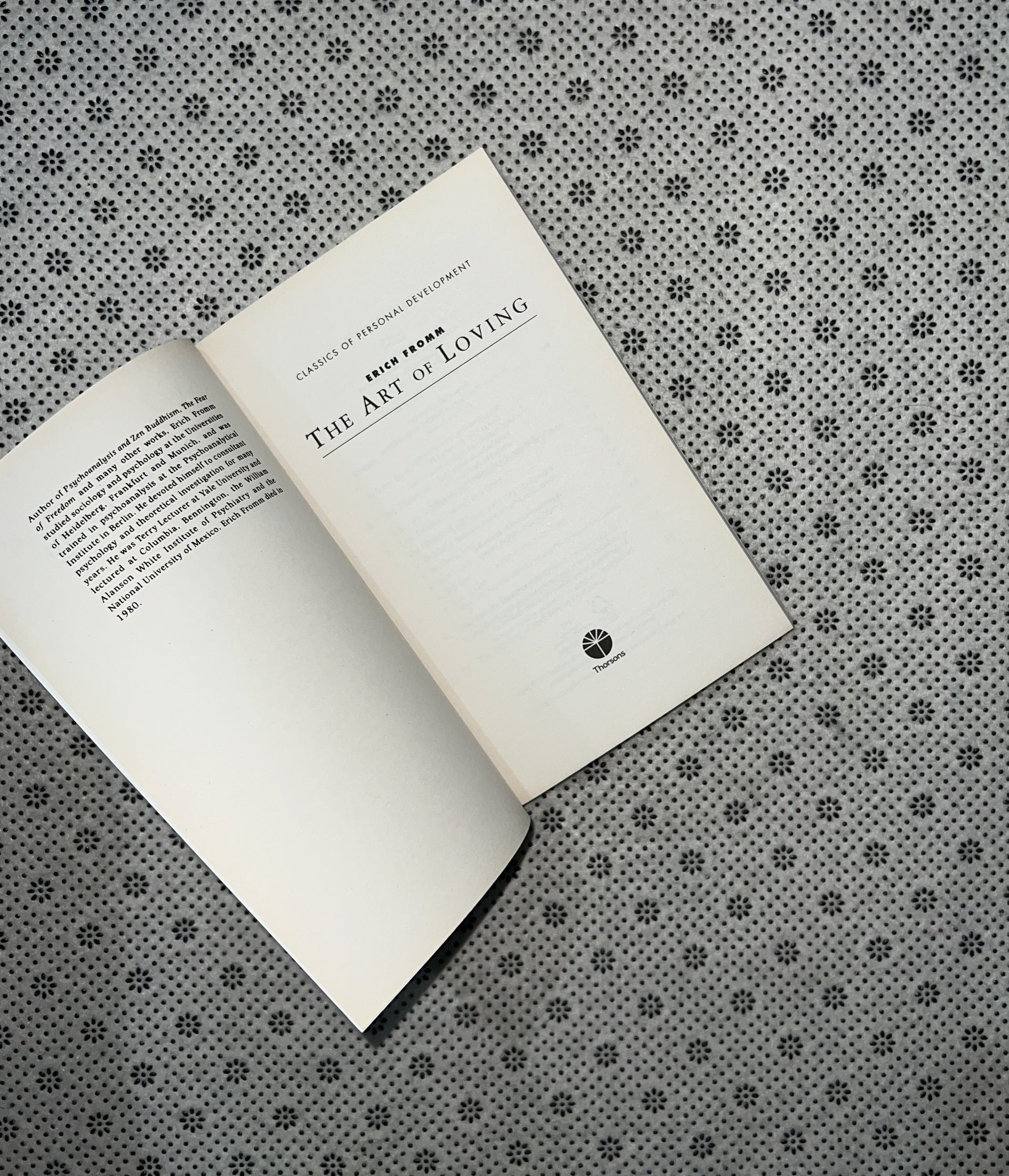 THE ART OF LOVING by Erich Rromm