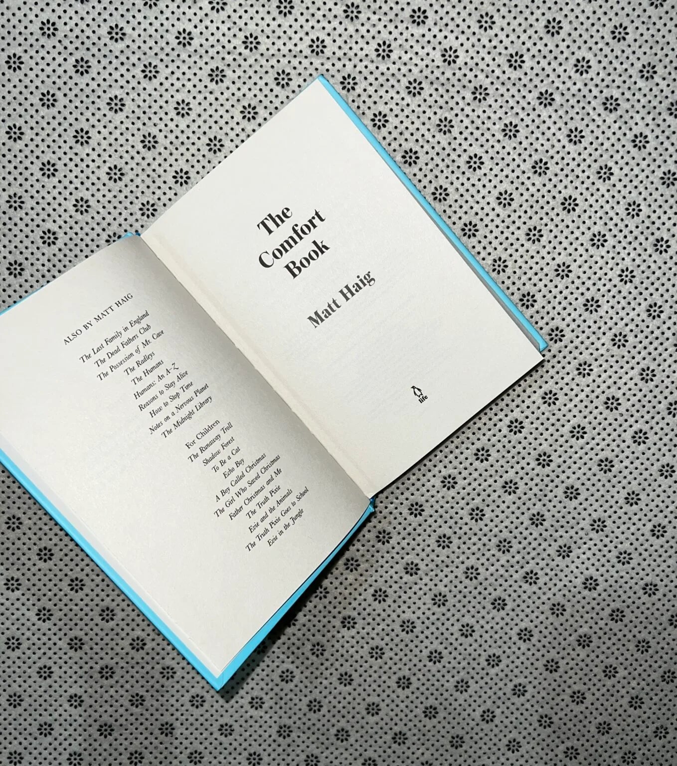 the comfort book by matt haig 1
