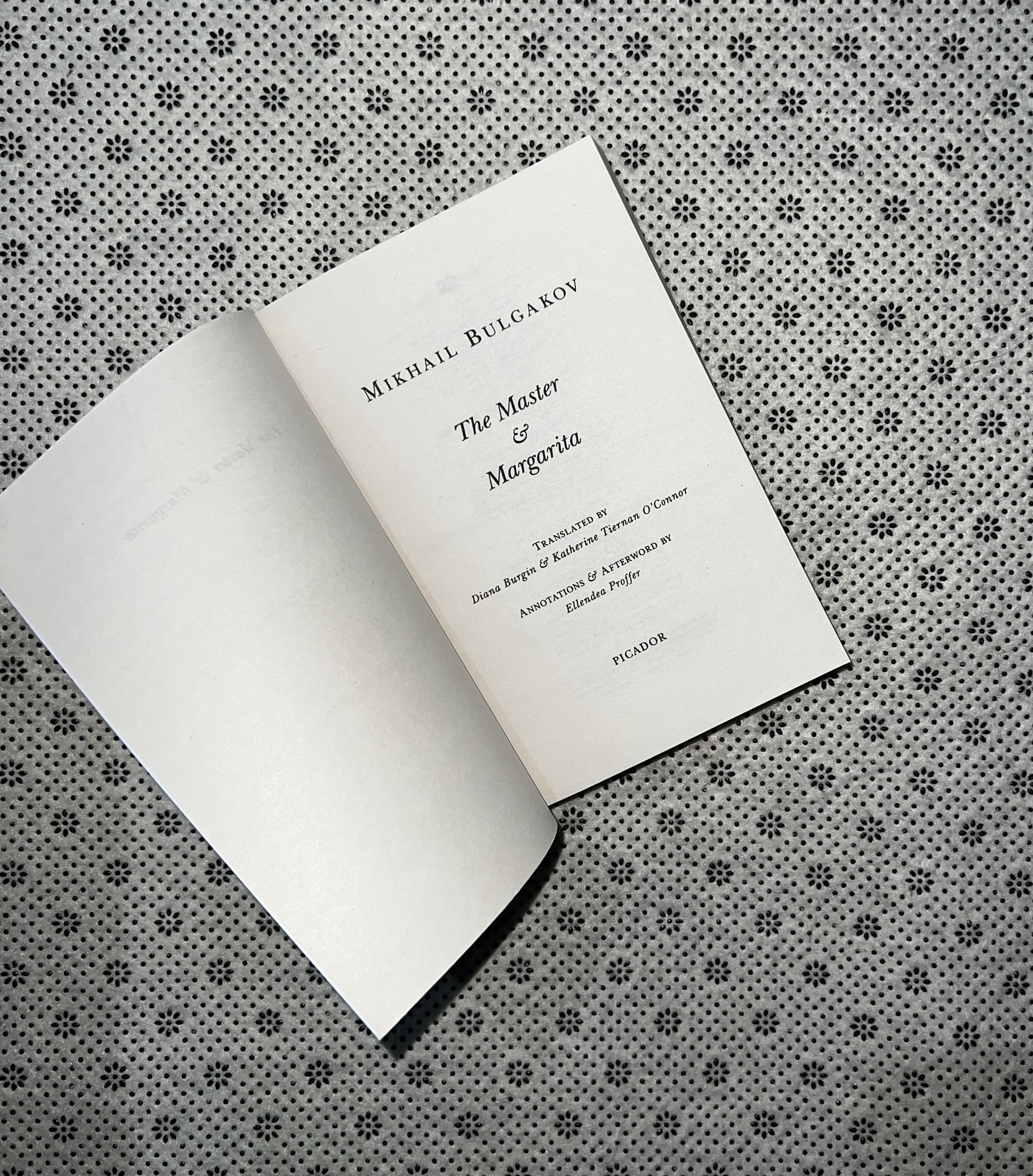THE MASTER AND MARGARITA by Mikhail Bulgakov