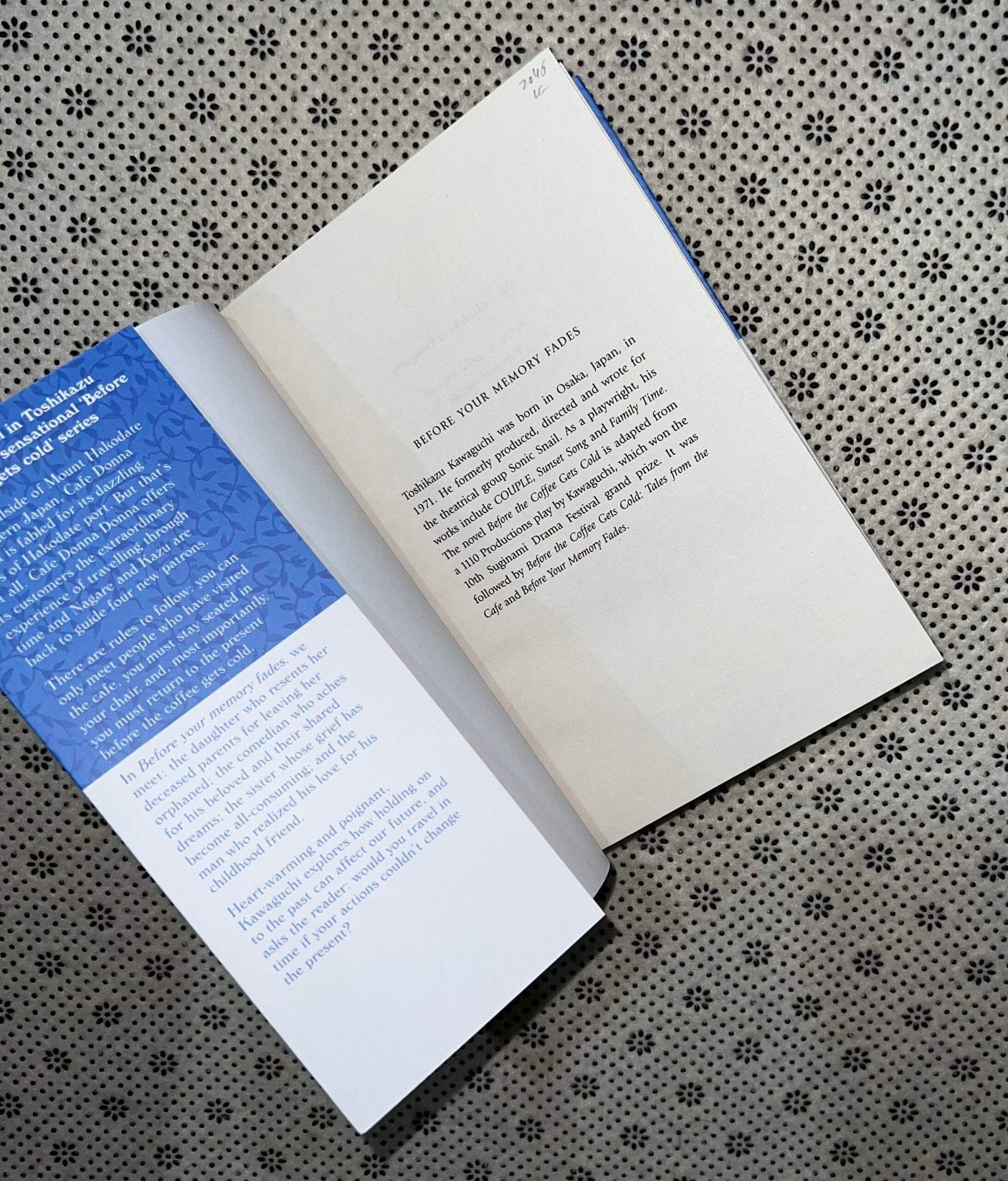 before your memory fades before the coffee gets cold series book 3by toshikazu kawaguchi