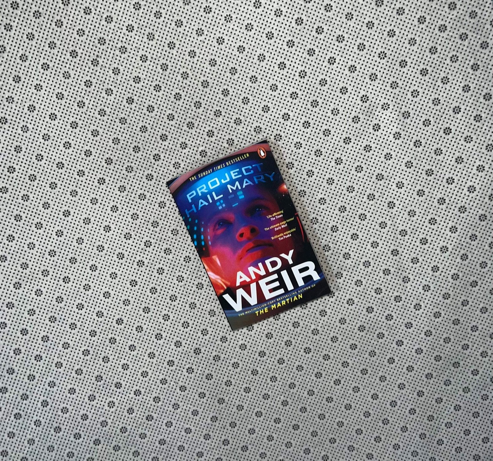 project hail mary sunday times bestseller by andy weir