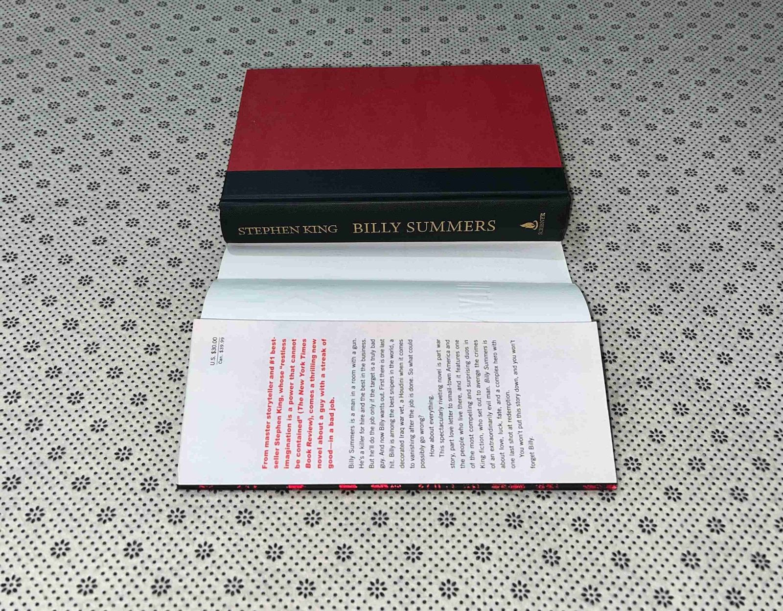 billy summers by stephen king