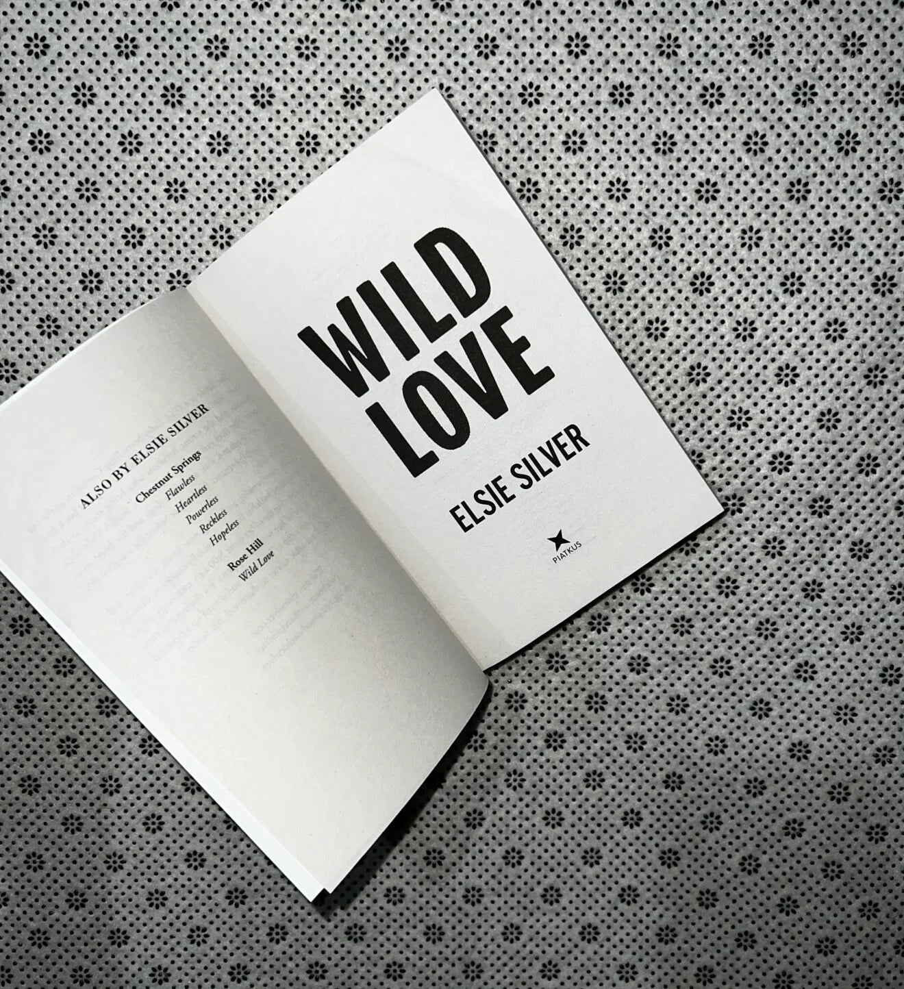 wild love by elsie silver