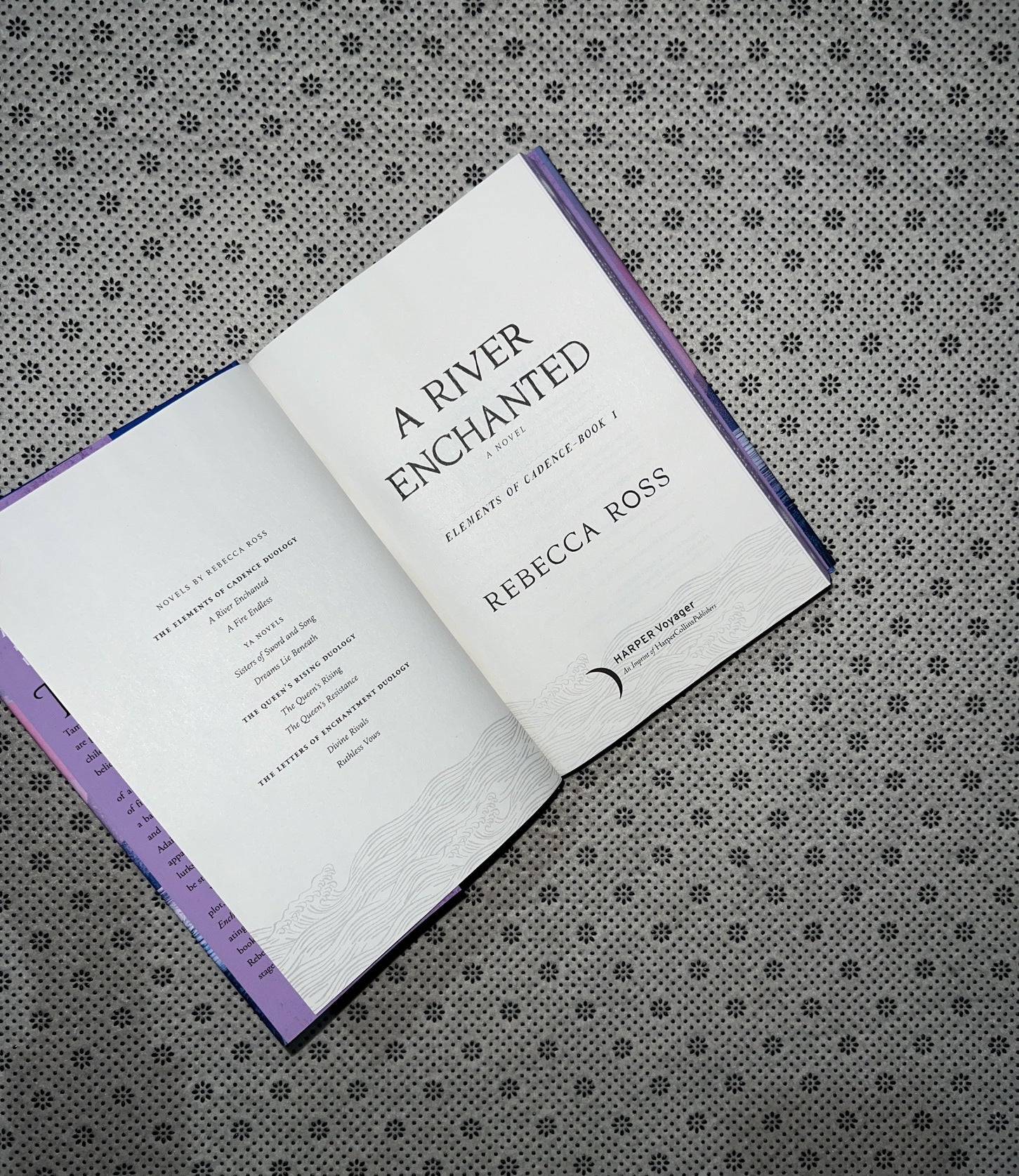 A RIVER ENCHANTED (Deluxe Collector's Edition): Elements Of Cadence (Book 1) by Rebecca Ross