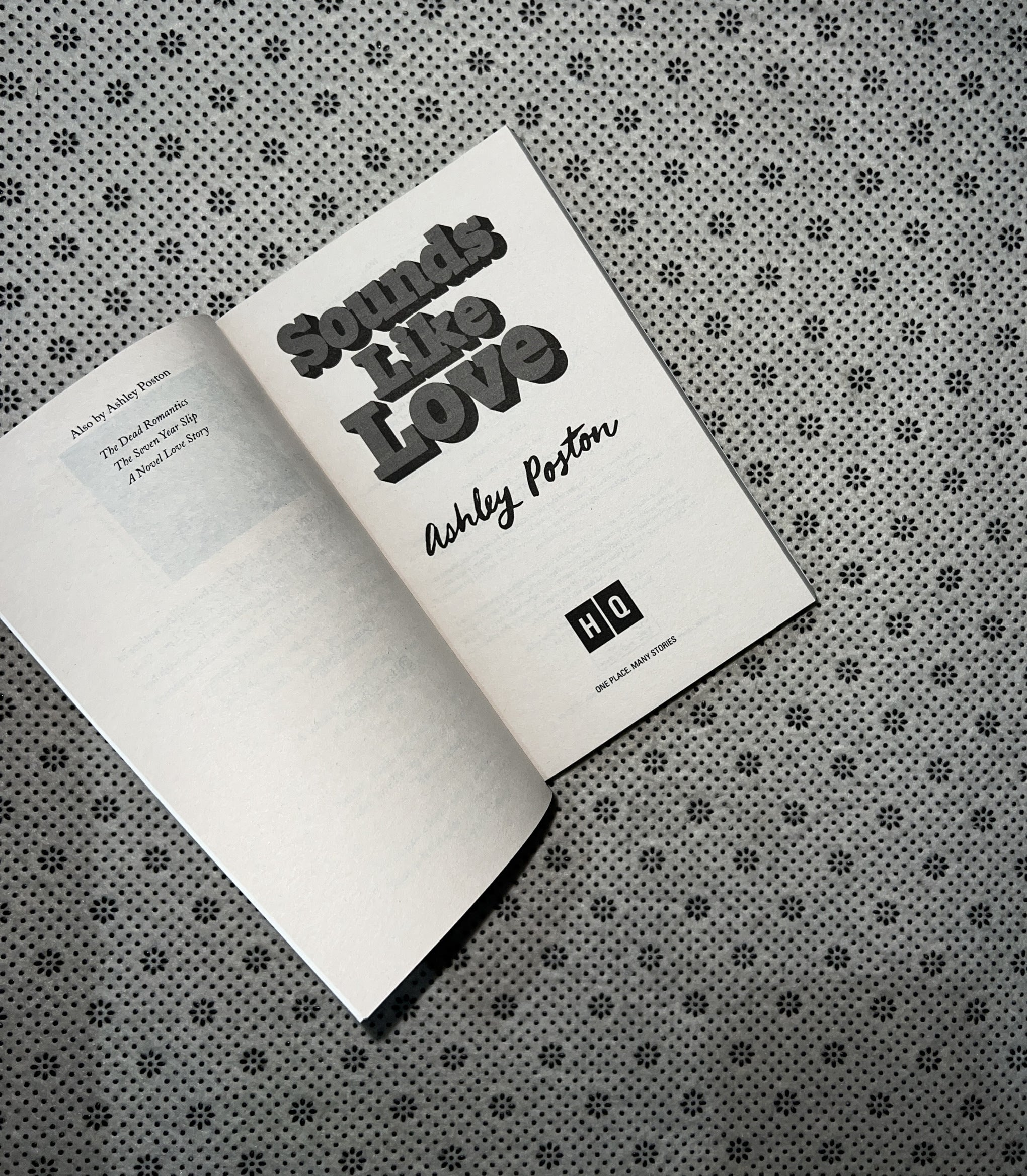 SOUNDS LIKE LOVE by Ashley Poston